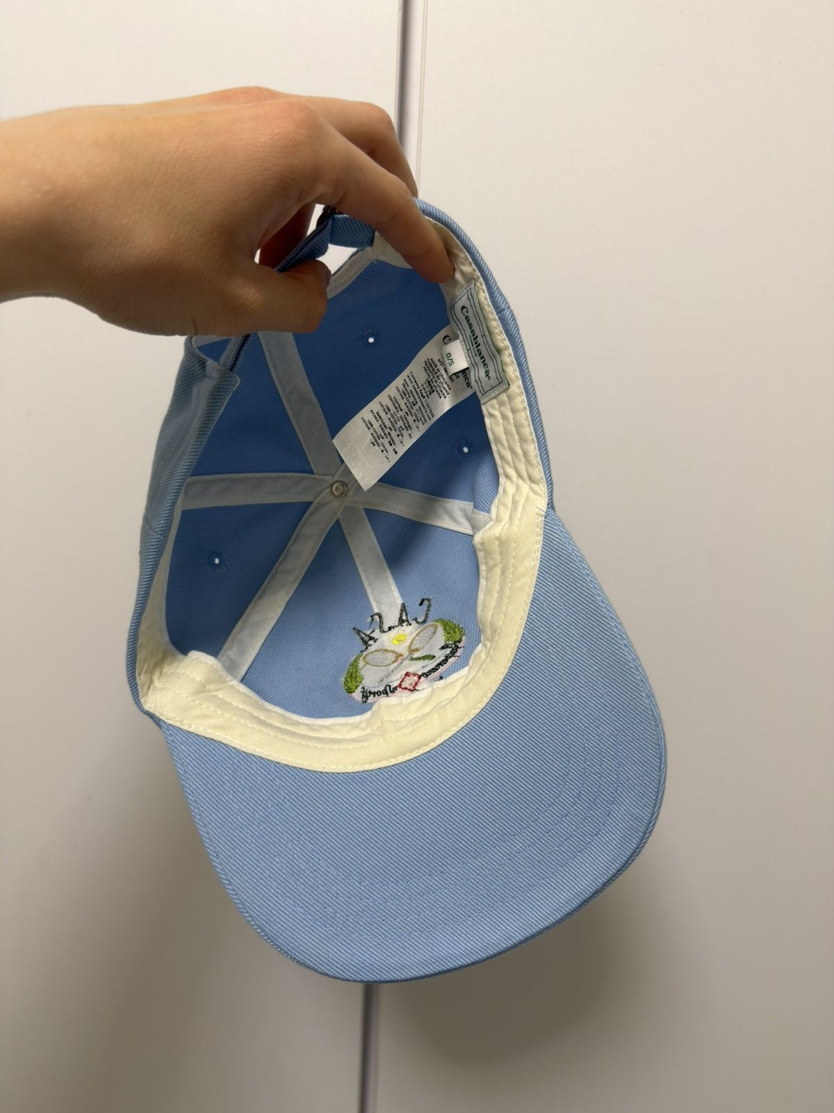 Casablanca Casablanca Casaway Tennis Twill Cap Alaskan Blue Size ONE SIZE - 7 Thumbnail