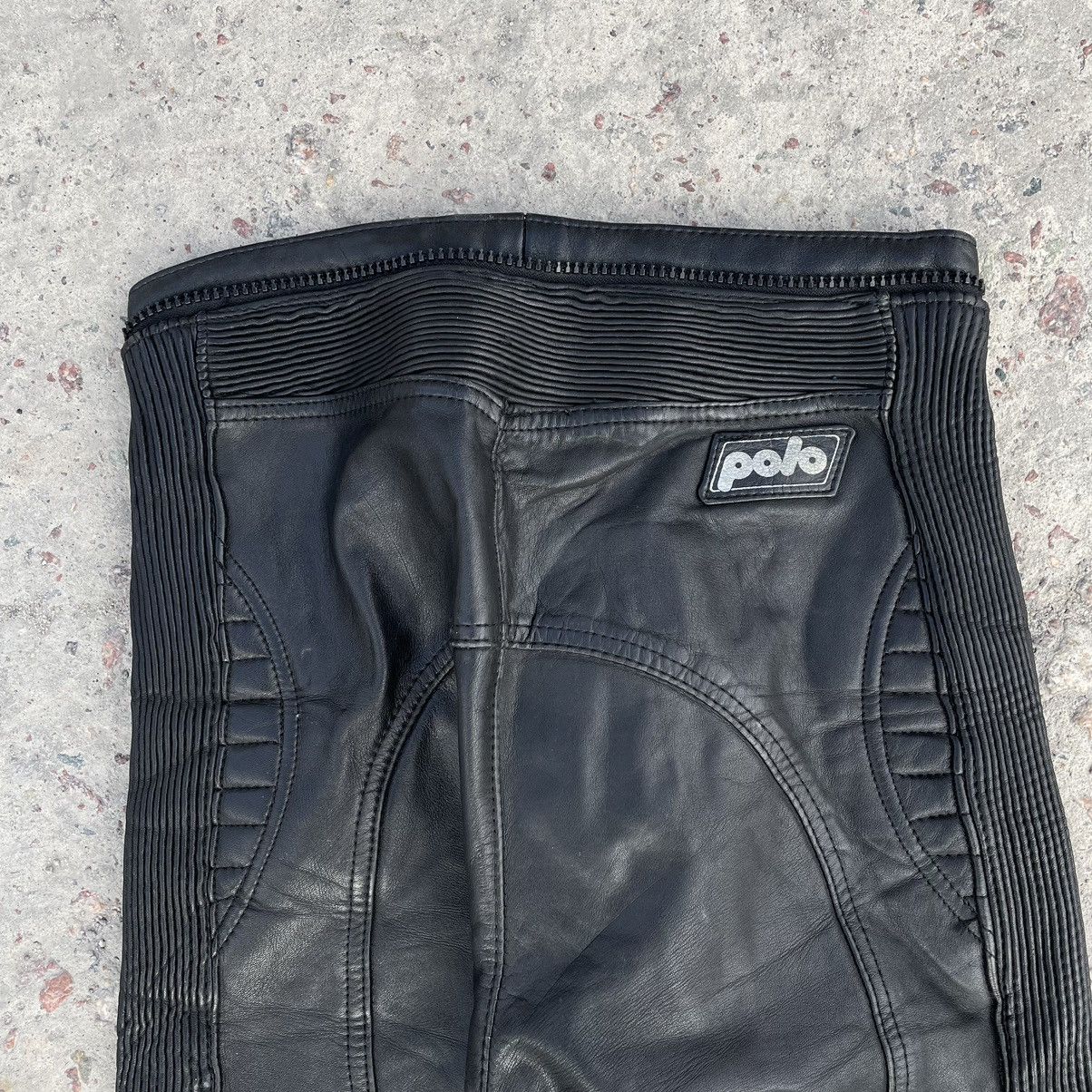 Vintage Vintage Moto Leather Pants 29 Size USA Y2K 90s Size US 29 - 9 Thumbnail