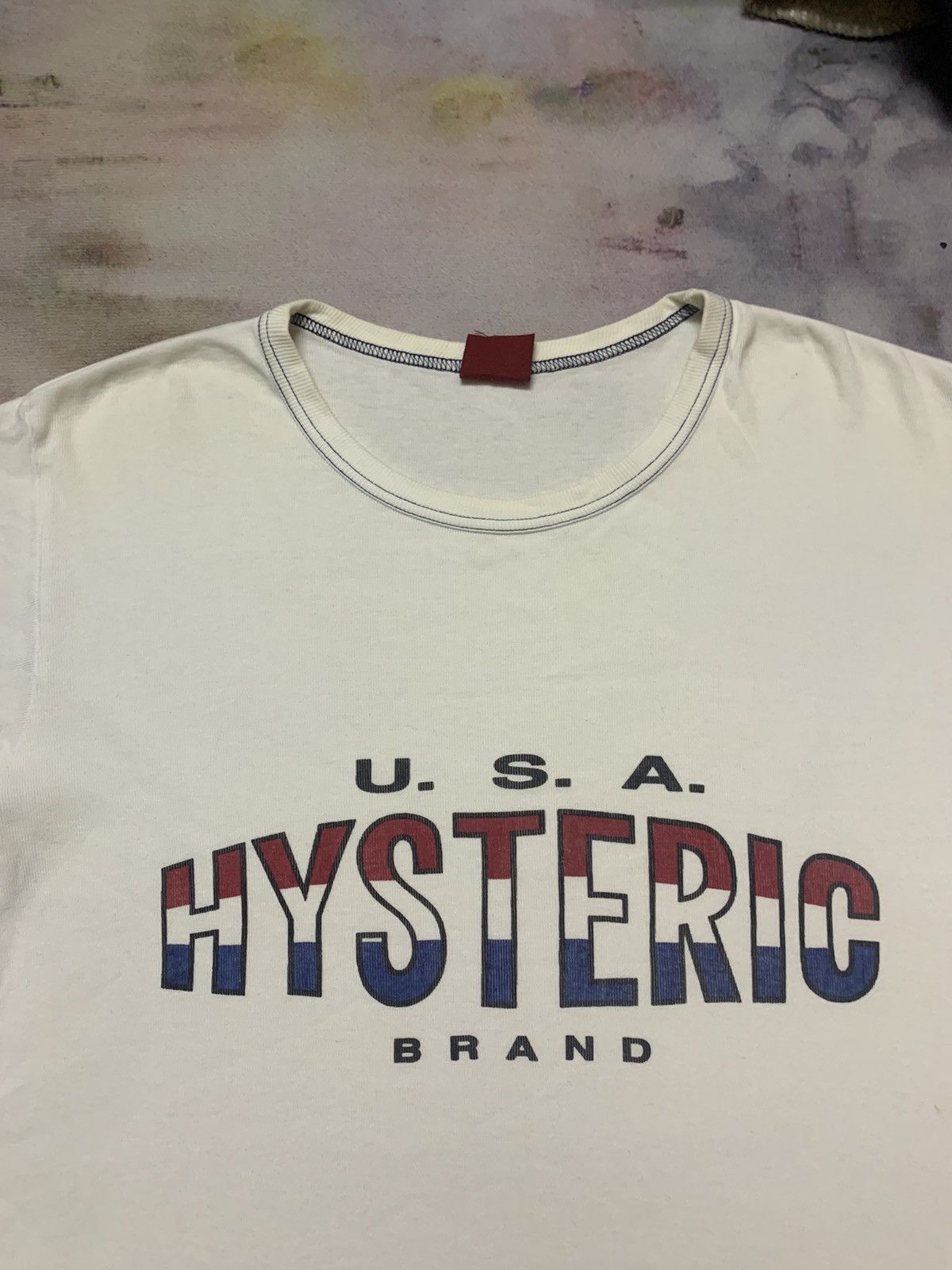 Hysteric Glamour Hysteric Glamour USA Flag Colour Spell Tee Size US M / EU 48-50 / 2 - 3 Thumbnail