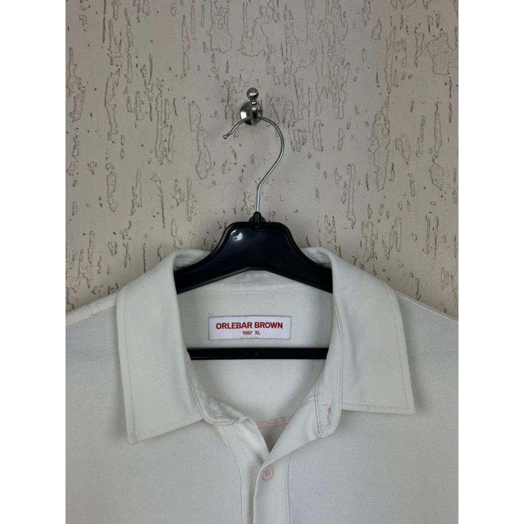 Orlebar Brown Orlebar Brown Sebastian Polo Shirt Size XL Tailored Fit Whit Size US XL / EU 56 / 4 - 3 Thumbnail
