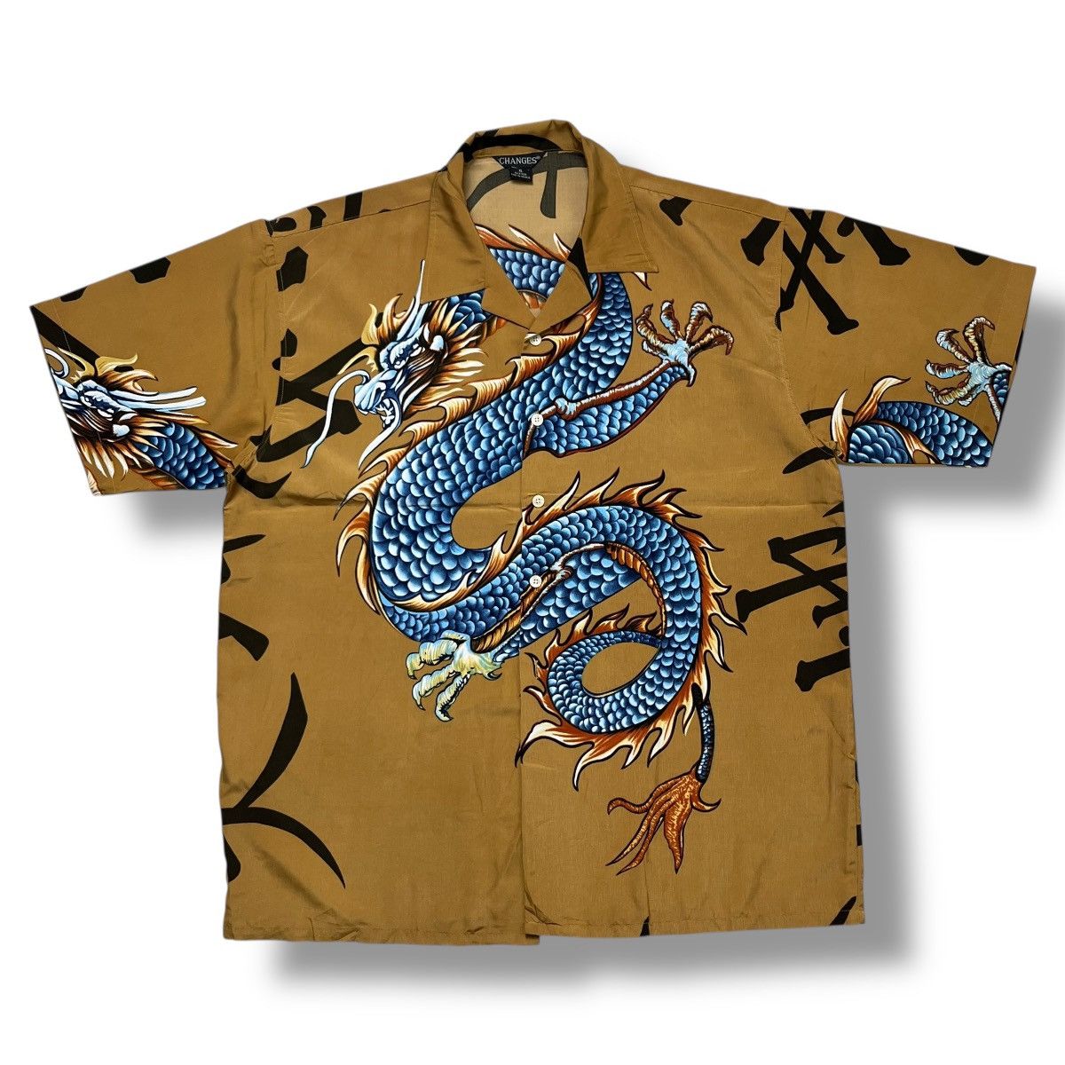 Changes 90s Style Changes sukajan open collar shirt Size US XL / EU 56 / 4 - 1 Thumbnail