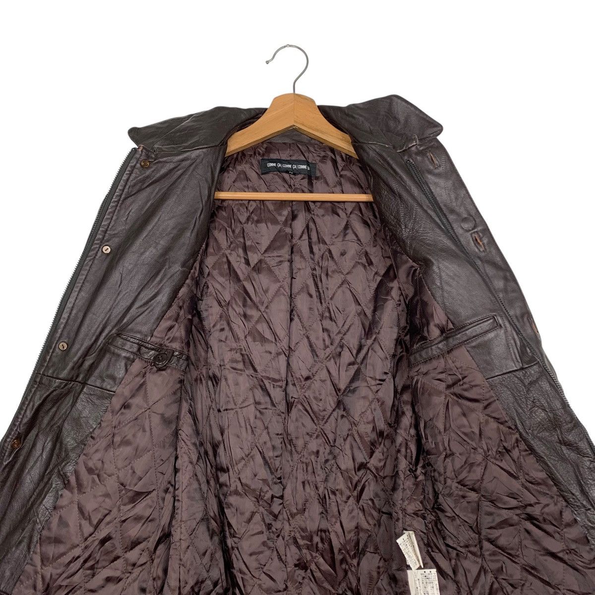 Comme Ca Ism Comme Ca Leather Jacket Size US S / EU 44-46 / 1 - 12 Thumbnail
