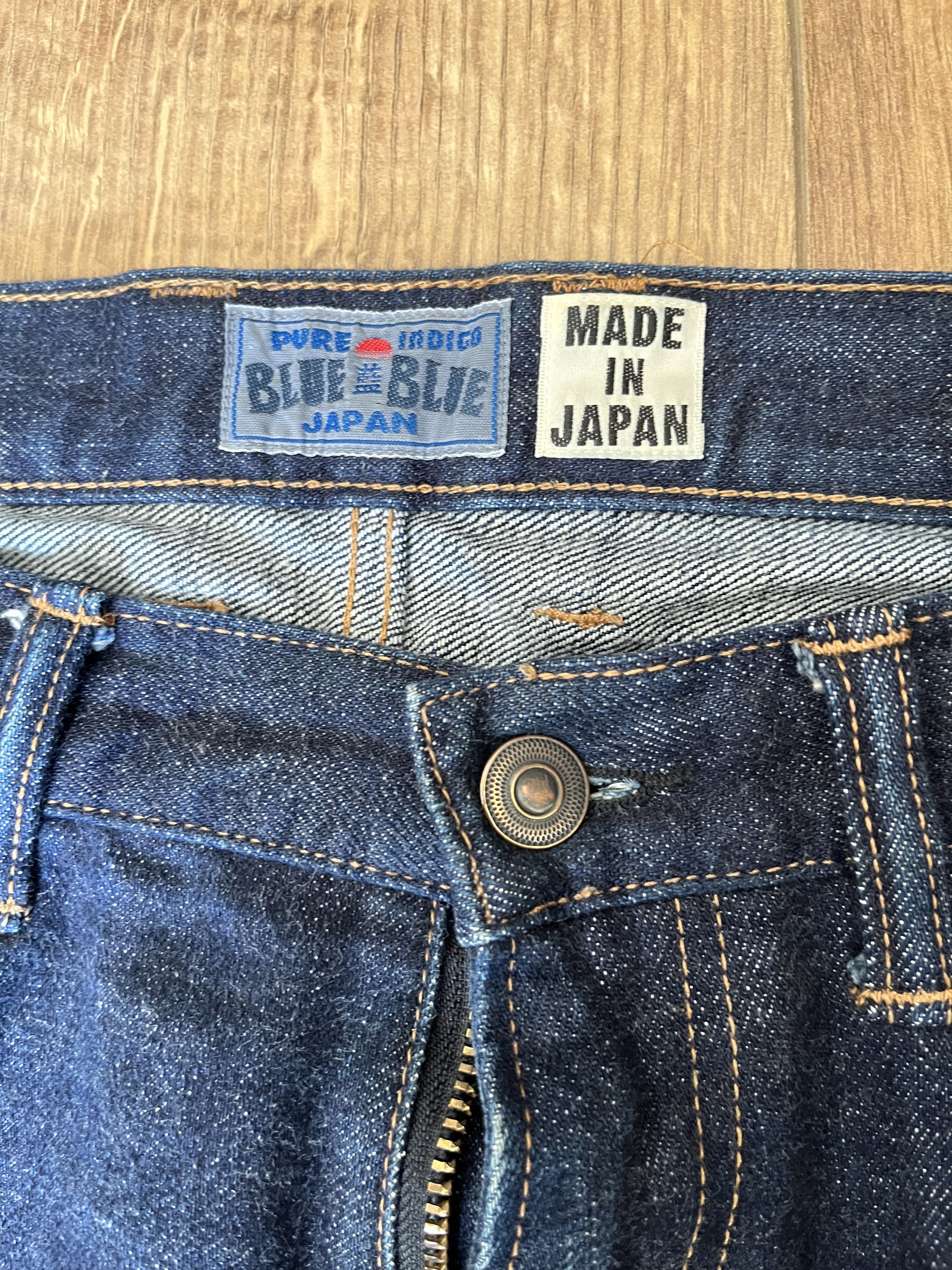 Blue Blue Japan Blue Blue Japan Indigo Selvedge Denim Jeans Size US 31 - 3 Thumbnail