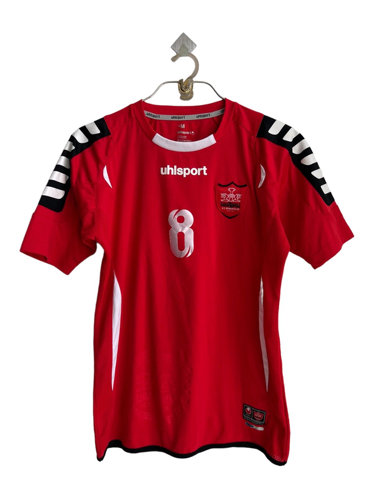 Vintage Vintage Uhlsport FC Persepolis 🇮🇷 Home Jersey Size US M / EU 48-50 / 2 - 2 Thumbnail