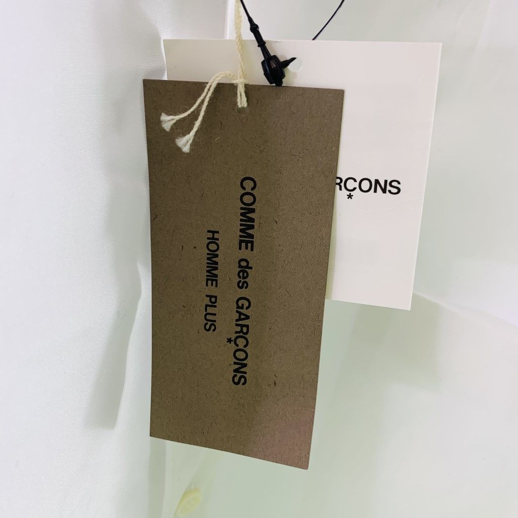Comme des Garcons Homme Shirt Sleeve Design Button White Size US L / EU 52-54 / 3 - 2 Thumbnail