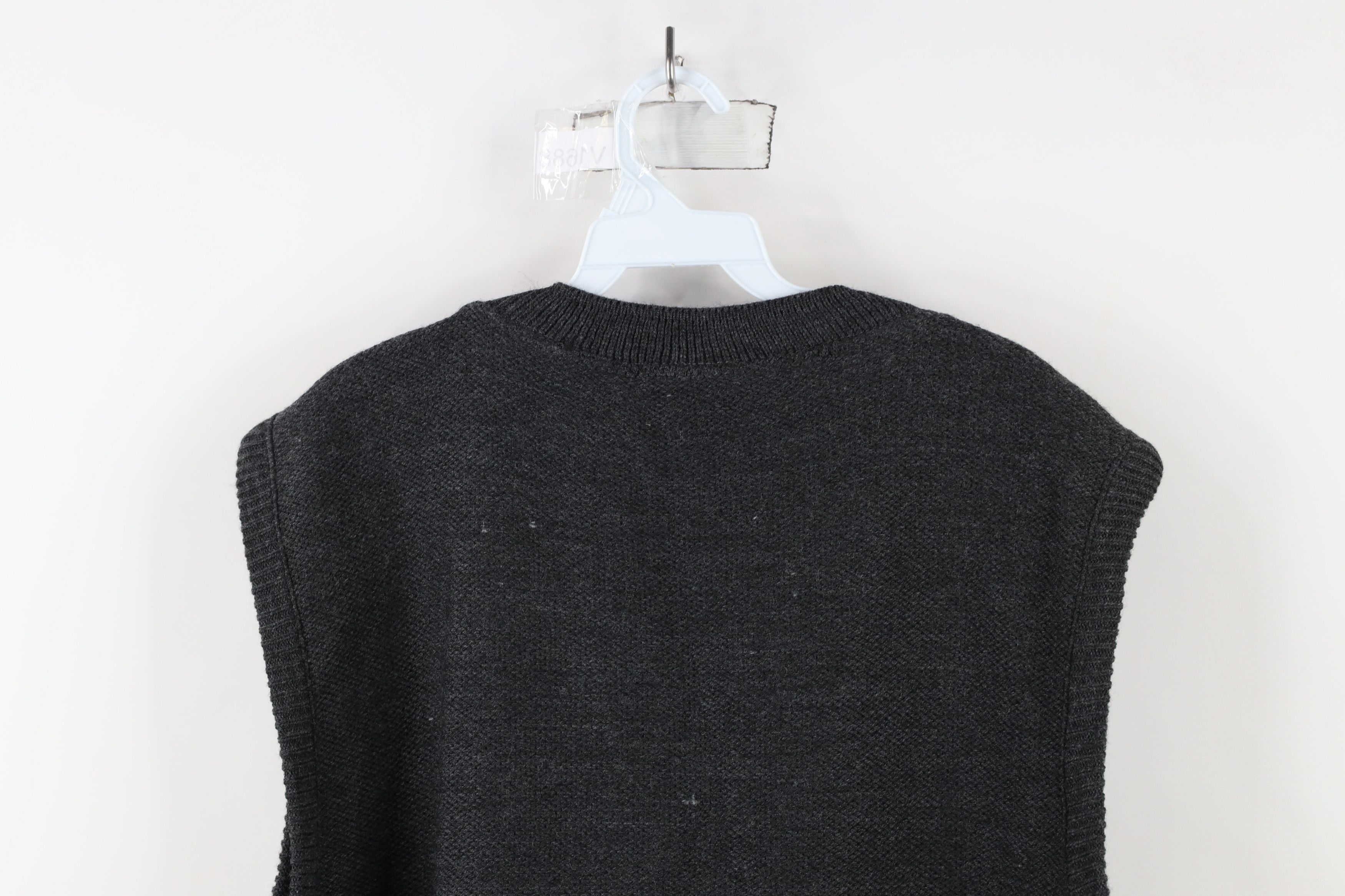Vintage Vintage 90s Streetwear Knit Cardigan Sweater Vest Acrylic Size US XL / EU 56 / 4 - 8 Thumbnail
