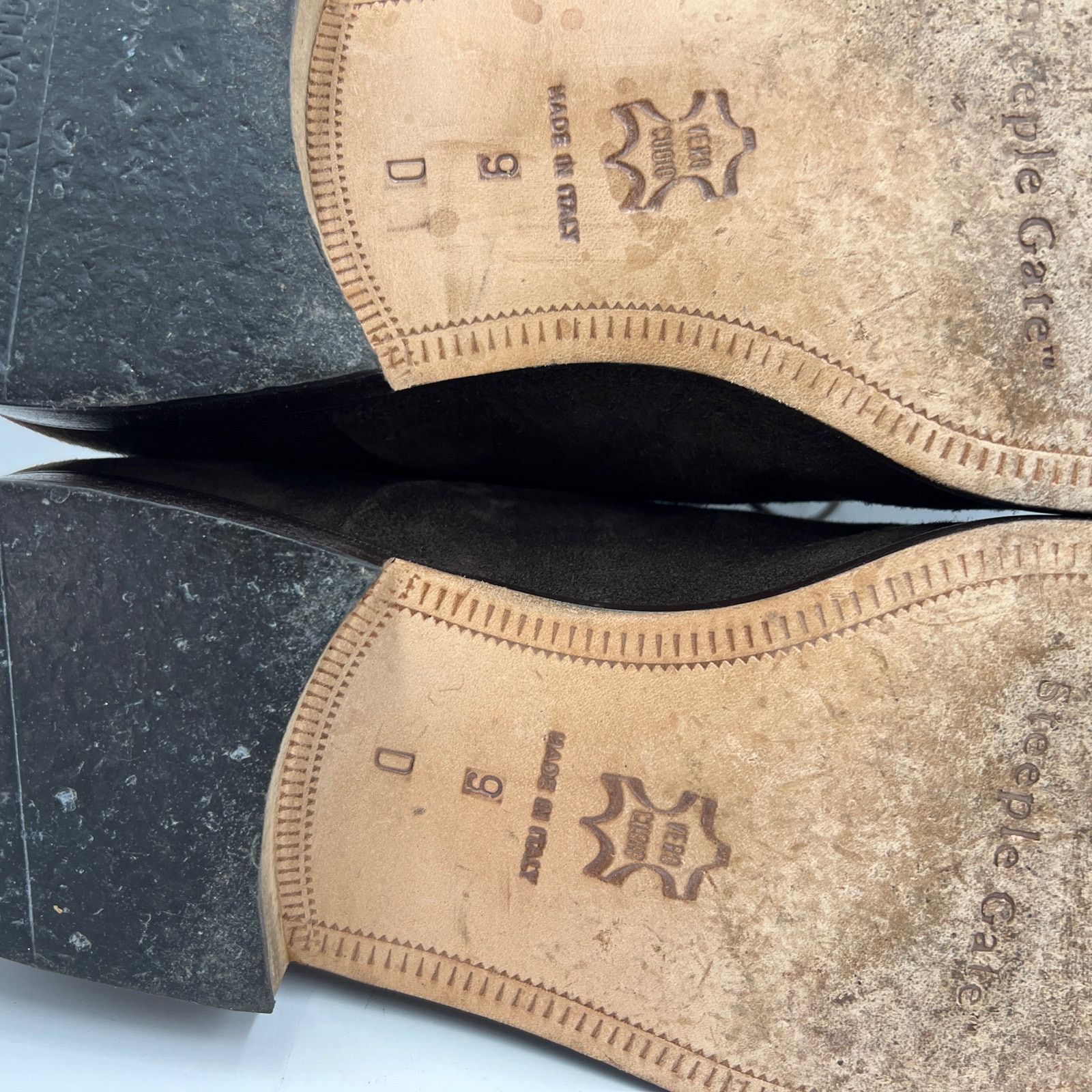 Other Steeple Gate Oxford Suede Brown Dress Shoe Leather Lace Up Size US 9 / EU 42 - 7 Thumbnail