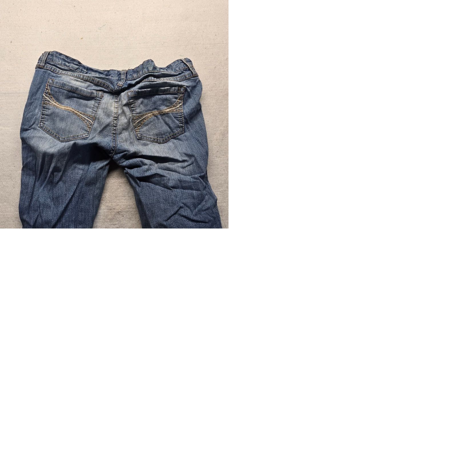 Vintage RUE 21 Jeans Women Pants Blue Low Rise Ankle Jegging Distressed 9/10 Ladies 10 Cotton Denim 5-Pocket Rise Low (6.5-8.5 in) Regular Womens Size 32" / US 10 / IT 46 - 9 Thumbnail