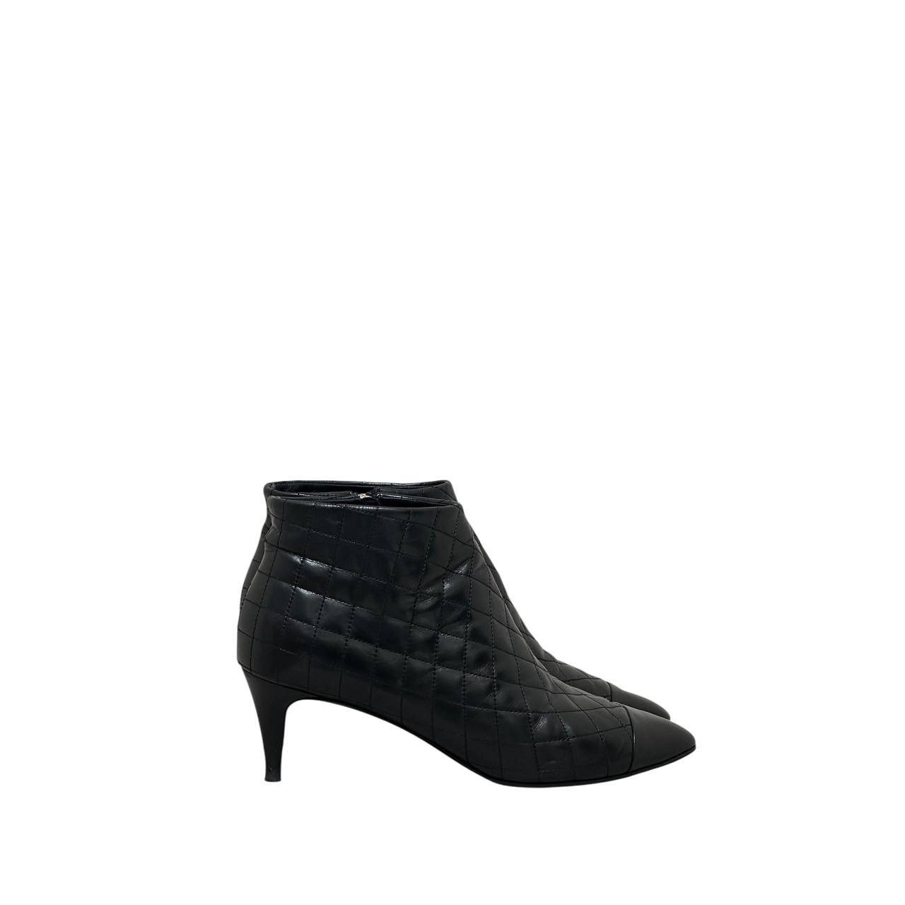 Chanel Chanel 2015 Camellia Accents Booties – Size 41 Size US 10 / IT 40 - 1 Thumbnail