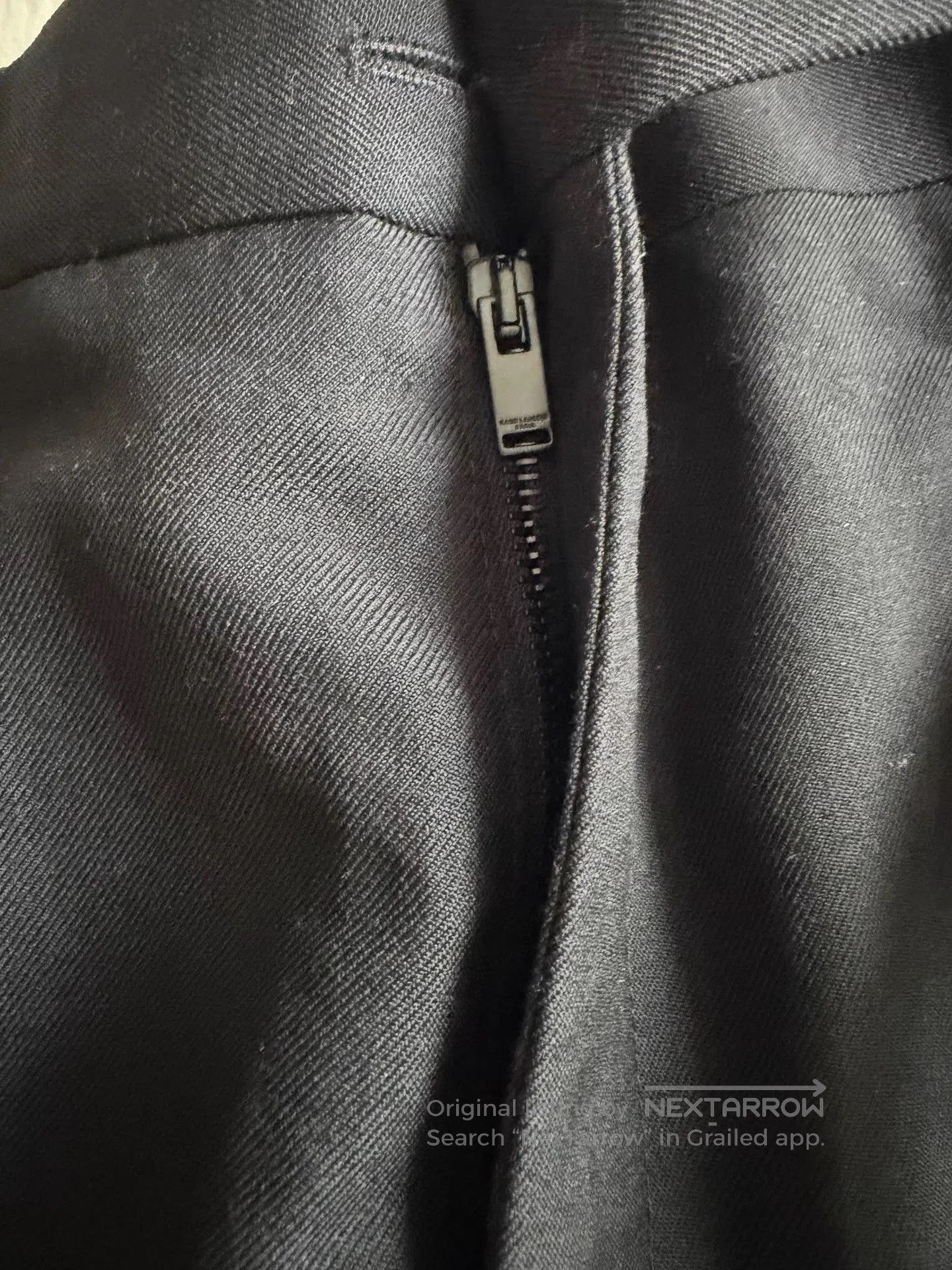 Saint Laurent Paris Black Tailored Casual Pants Size 34. Size US 34 / EU 50 - 3 Thumbnail