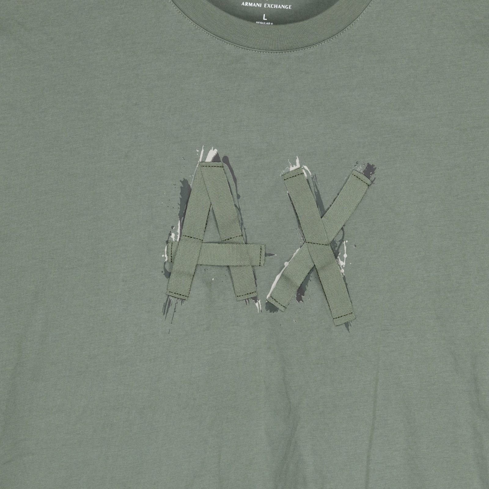 Armani Exchange Armani Exchange Short Sleeve T-shirt Green Size L Size US L / EU 52-54 / 3 - 3 Thumbnail