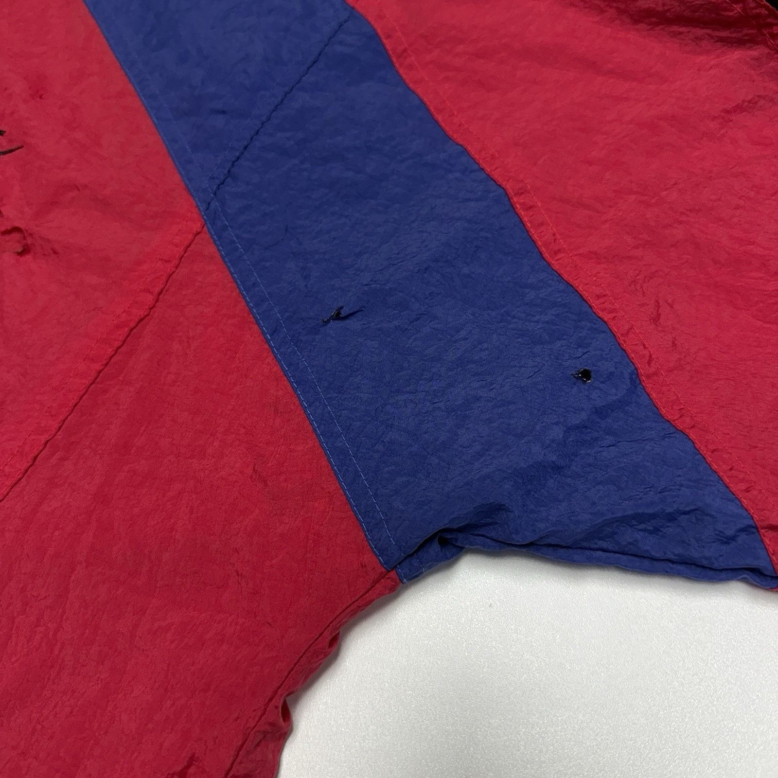 Nike Vintage 90s Nike Windbreaker Jacket Mens Small 23x25 Red Ful Size US S / EU 44-46 / 1 - 4 Thumbnail