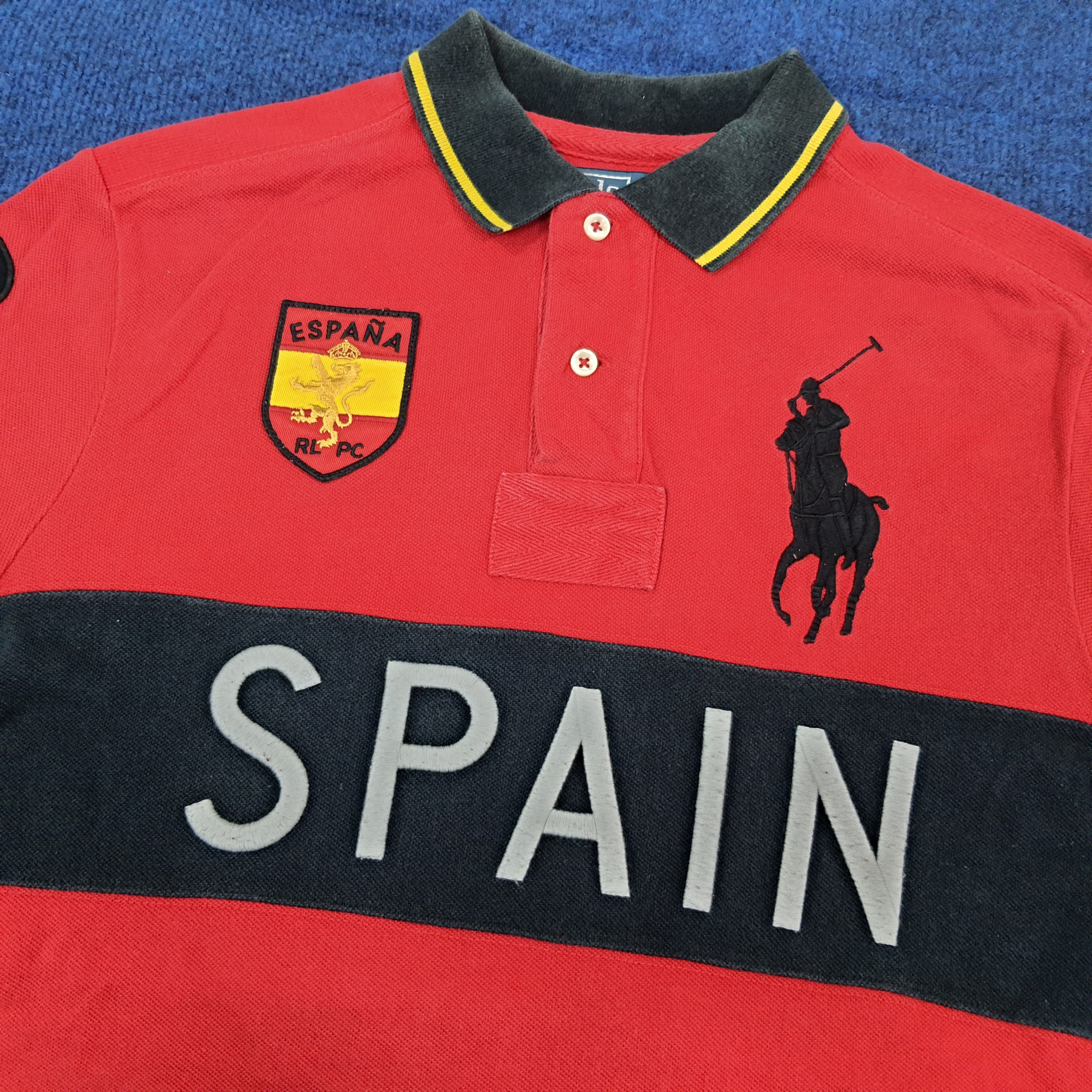Polo Ralph Lauren Vintage Polo Ralph Lauren Spin 10 Polo Shirt C259N21 Size US M / EU 48-50 / 2 - 2 Thumbnail