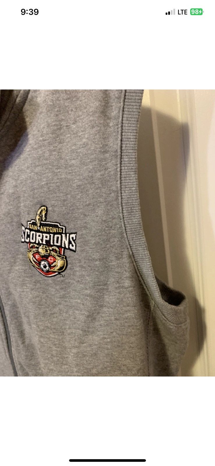 Other San Antonio Scorpions womens sz XL hoodie full zip jacket Size XL / US 12-14 / IT 48-50 - 6 Thumbnail