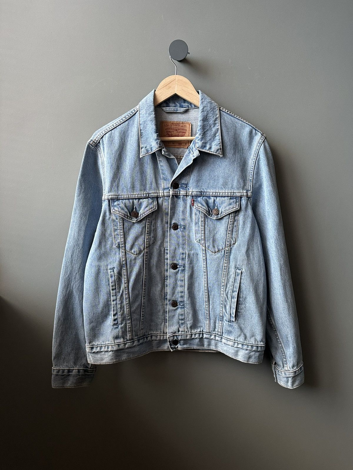 Levi's Levi’s Light Blue Denim Trucker Jacket Size M Size US M / EU 48-50 / 2 - 1 Thumbnail