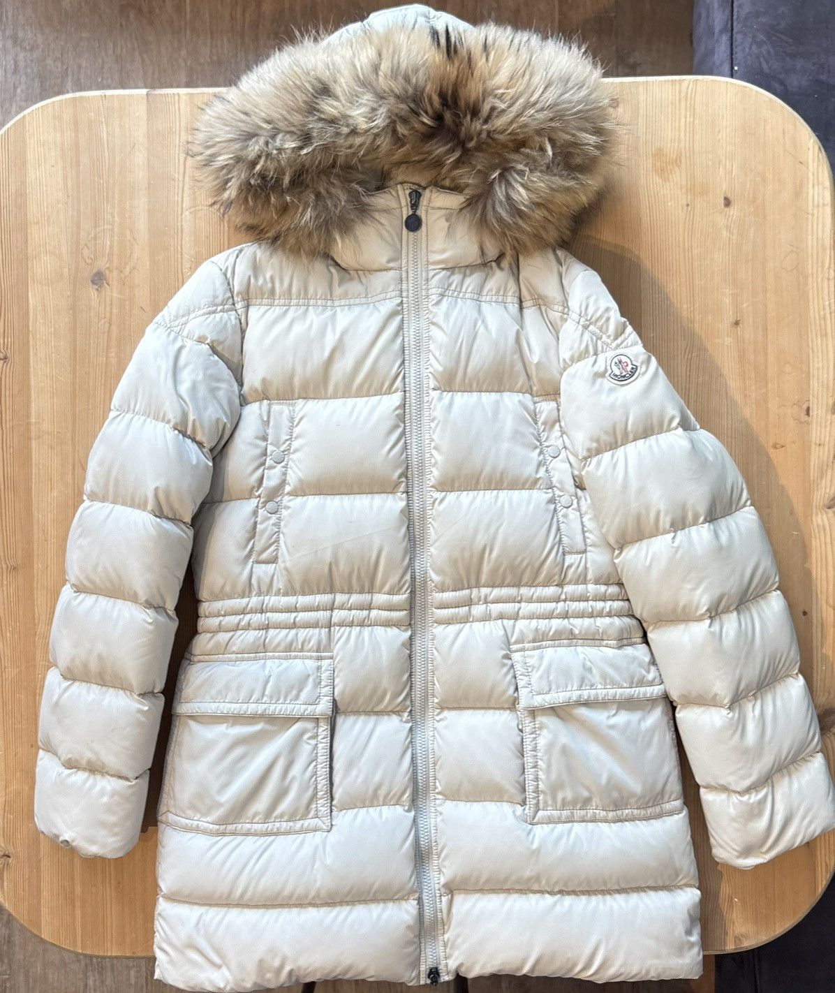 Moncler Moncler Gueran Womens Coat Furhood Jacket Size S / US 4 / IT 40 - 2 Thumbnail