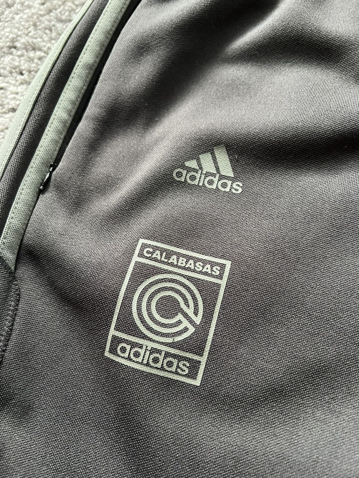 Adidas Kanye West Adidas Calabasas Pants Ink Wolves Medium M Size US 32 / EU 48 - 2 Thumbnail