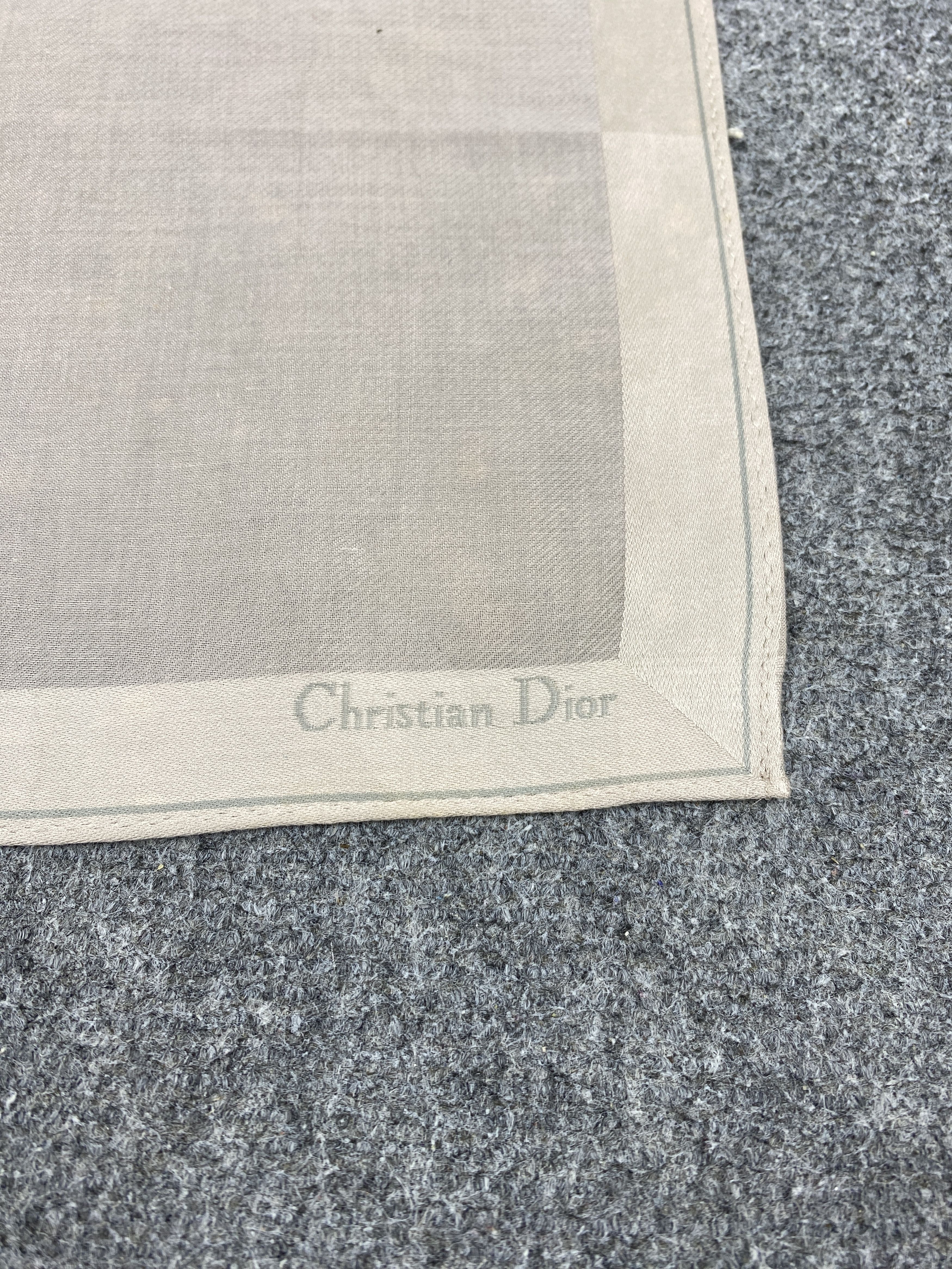 Christian Dior Monsieur Christian Dior Handkerchief / Neckerchief KT0265 Size ONE SIZE - 5 Thumbnail