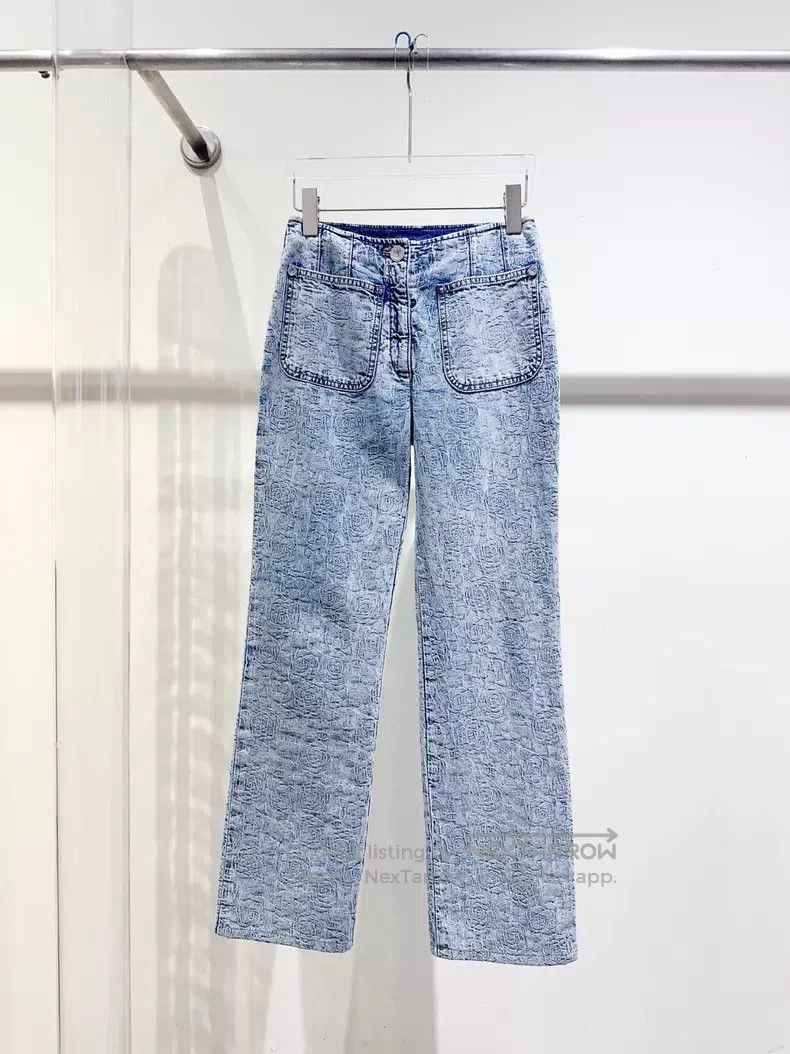 Chanel Chanel 23p camelia jeans Size 42" / US 20 - 1 Thumbnail