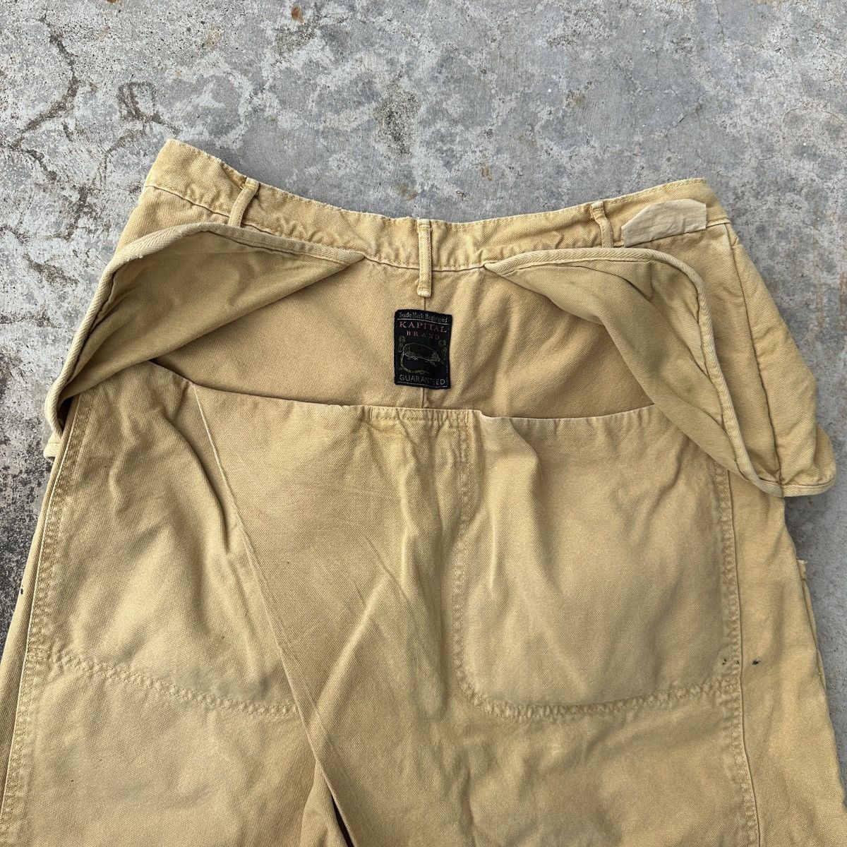 Kapital Dropped crotch sarouel rabbit military workwear pant Size US 32 / EU 48 - 7 Thumbnail