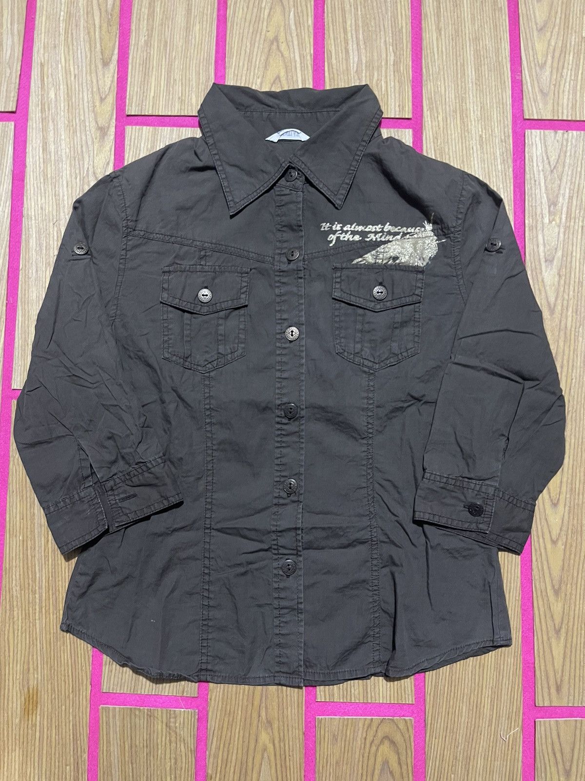 If Six Was Nine Y2K CORNFLAKE short sleeve shirt ifsix style Size M / US 6-8 / IT 42-44 - 3 Thumbnail