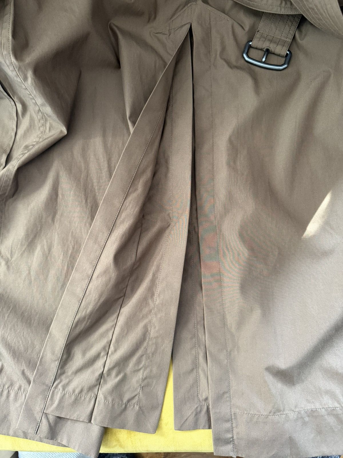 Alfred Dunhill 5K runway sample cotton/silk tobacco-brown trench, IT50, IT Size US M / EU 48-50 / 2 - 22 Thumbnail