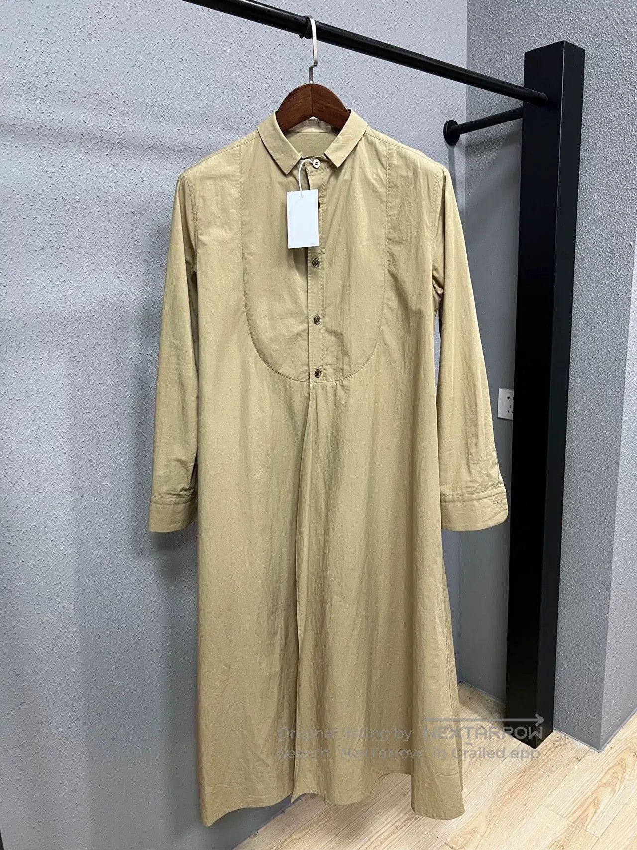 Yohji Yamamoto Yohji Yamamoto Line Long Shirt Dress. Size M / US 6-8 / IT 42-44 - 1 Thumbnail