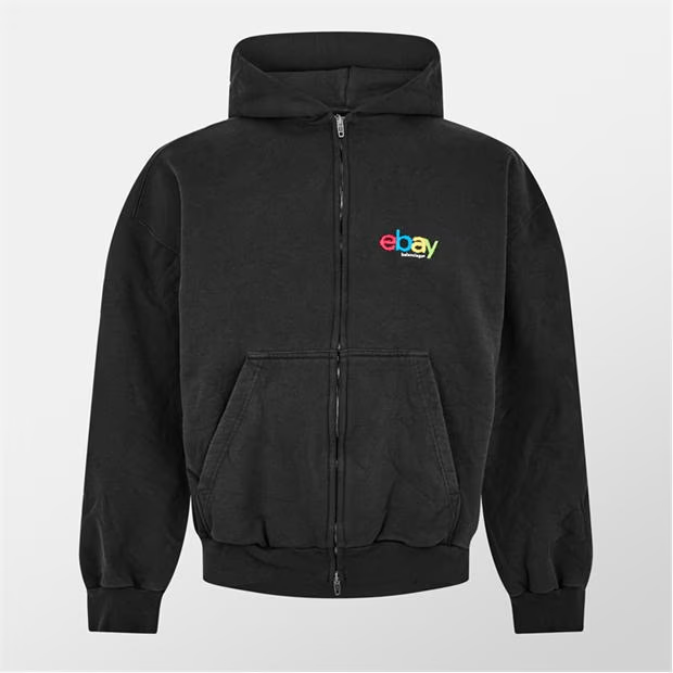 Balenciaga Ebay Zip-Up Hoodie | Grailed