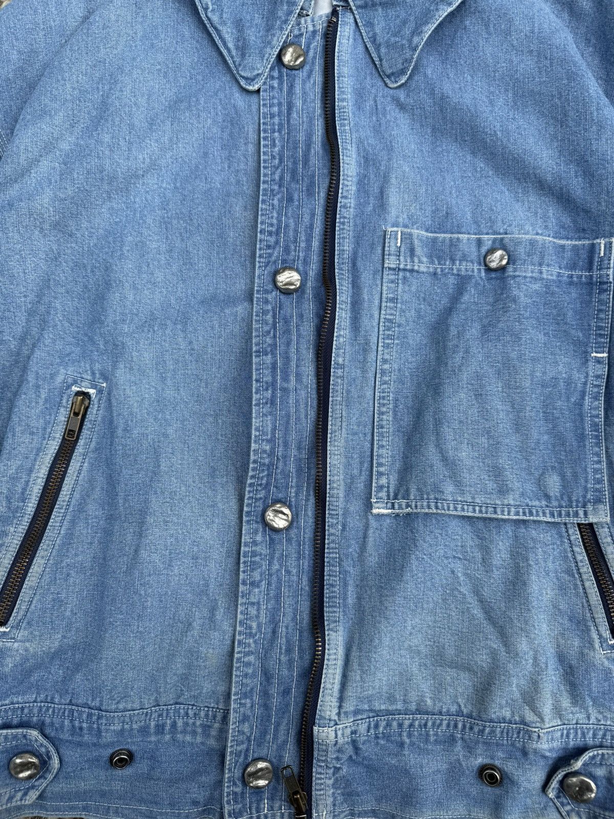 Issey Miyake Issey Miyake Jean of Plantation Denim Blouson Size US L / EU 52-54 / 3 - 2 Thumbnail