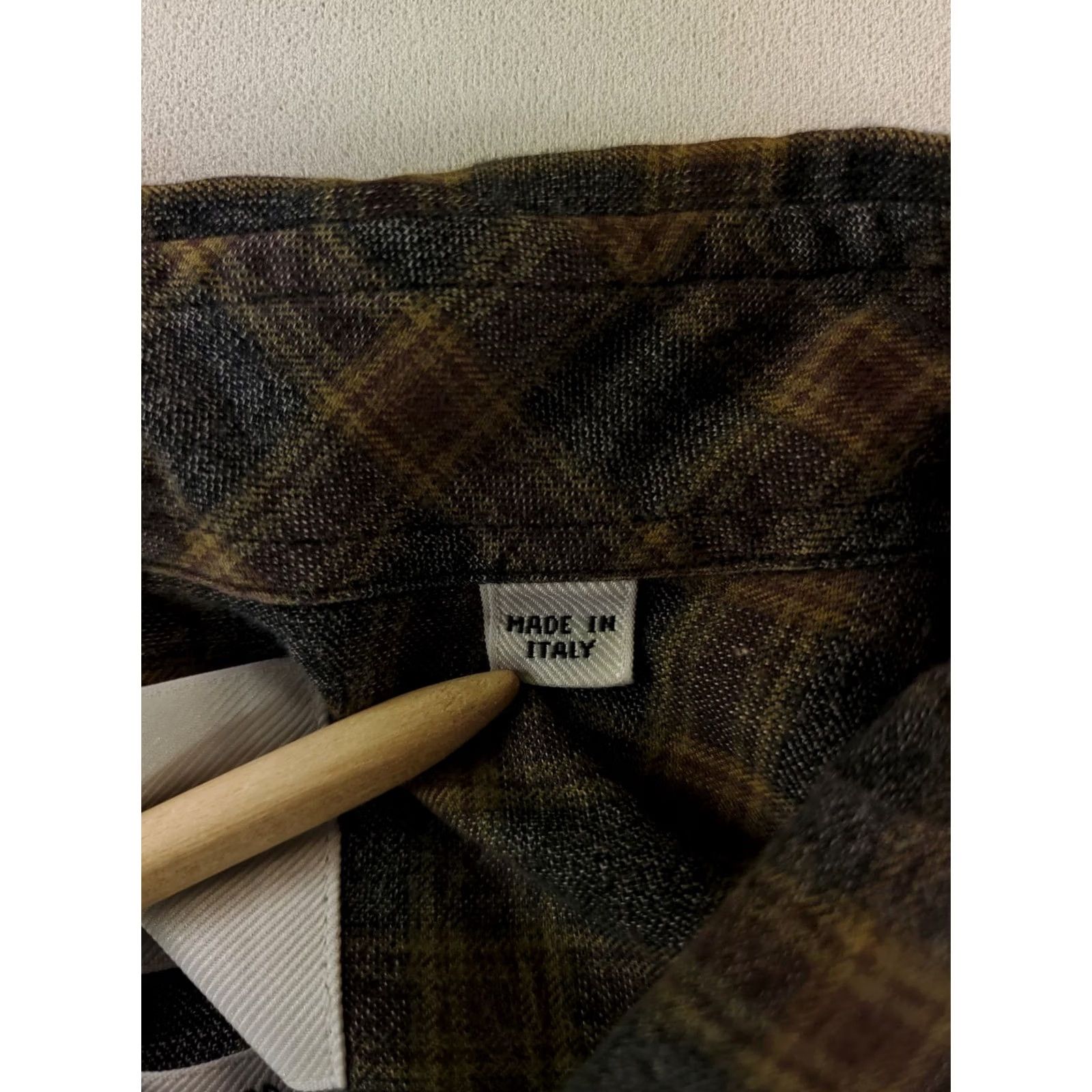 Billy Reid Billy Reid Shirt Button Down Gray Plaid Made Italy XL Mens Standard Fit Size US XL / EU 56 / 4 - 3 Thumbnail