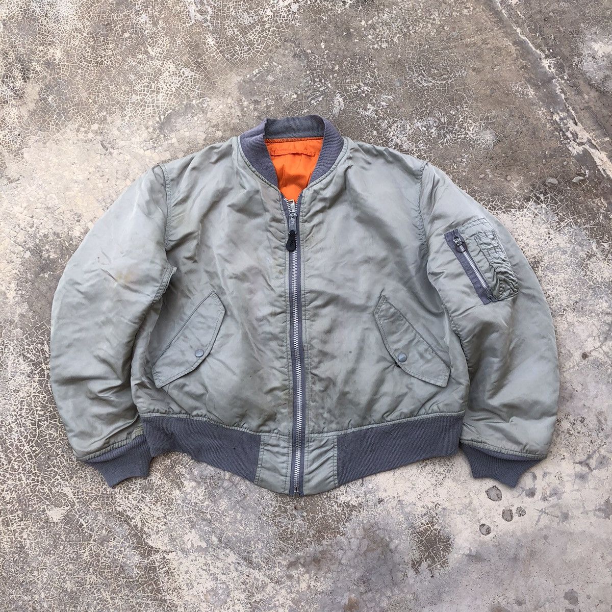 Alpha Industries MA-1 Quilted Bomber Jacket - Frank's Sports