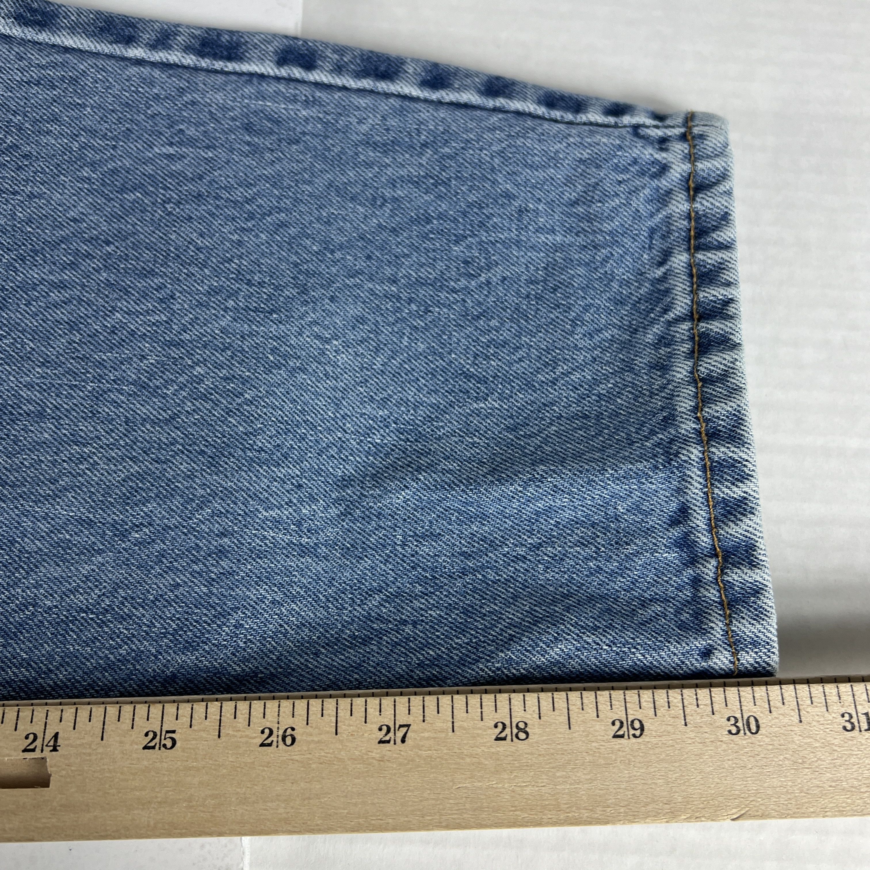 Levi's × Vintage VTG 90s Levi's Jeans 560 Loose Tapered Blue Cotton Denim Size US 32 / EU 48 - 18 Thumbnail