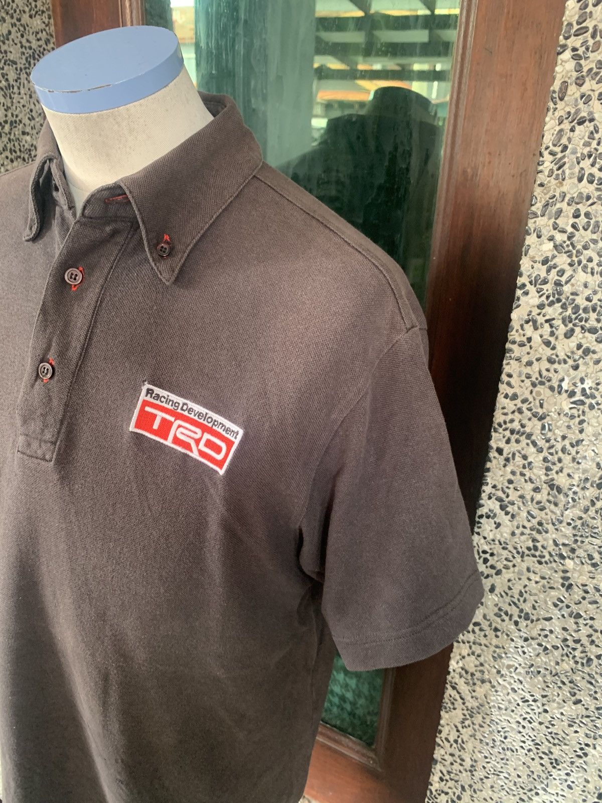 Vintage Vintage 90s Toyota TRD Racing Development Polo Shirt Size US L / EU 52-54 / 3 - 5 Thumbnail
