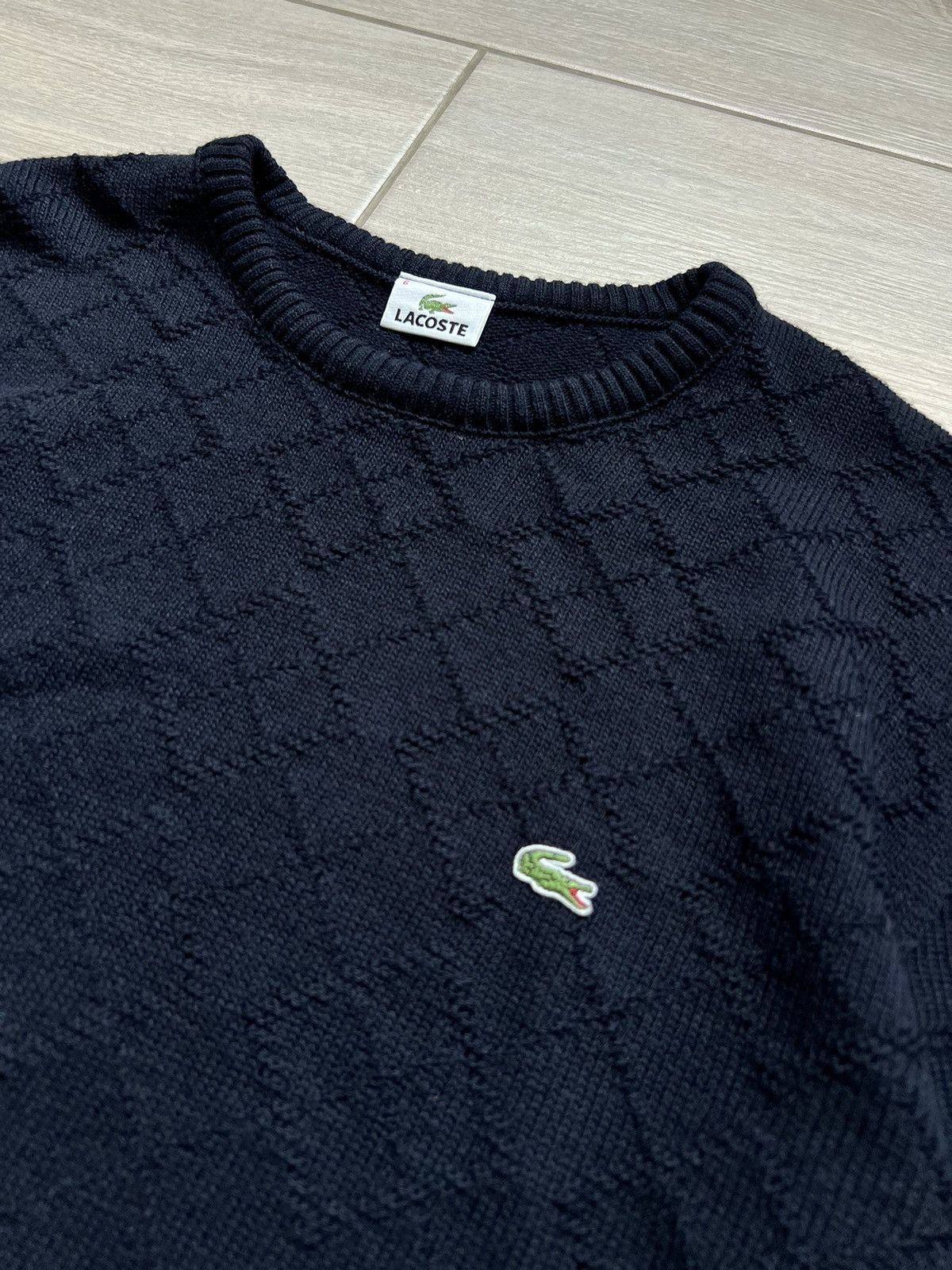 Lacoste Vintage Lacoste Sweater Wool Knit Baggy 90s France 🇫🇷 Size US XL / EU 56 / 4 - 5 Thumbnail