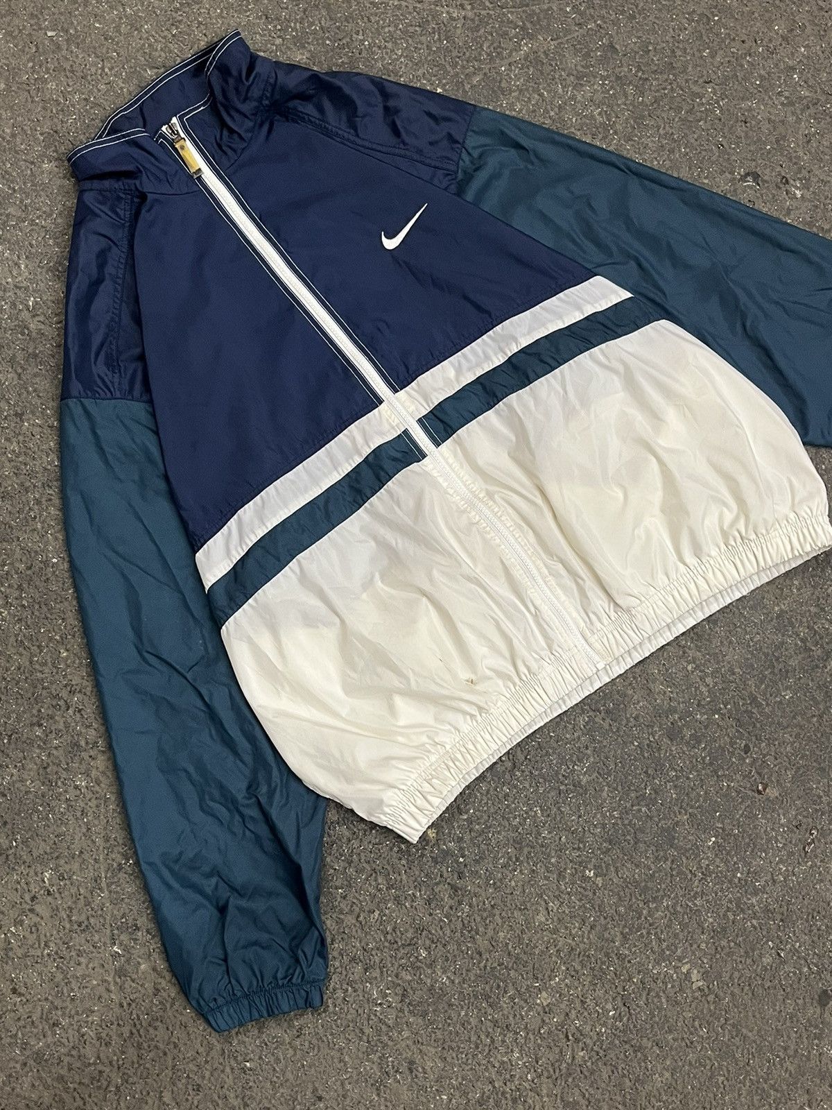 Nike × Vintage Nike lightweight jacket 90s hyper rare y2k skater vintage Size US XL / EU 56 / 4 - 1 Thumbnail