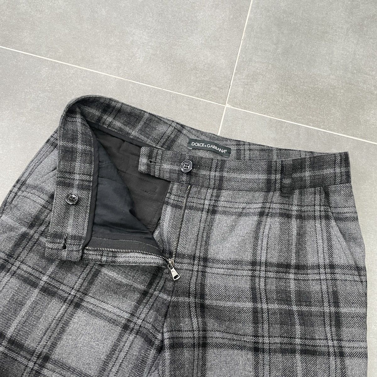 Dolce & Gabbana Dolce&Gabbana Women Wool Boot-Cut Pants Size 42 Size 28" / US 6 / IT 42 - 6 Thumbnail