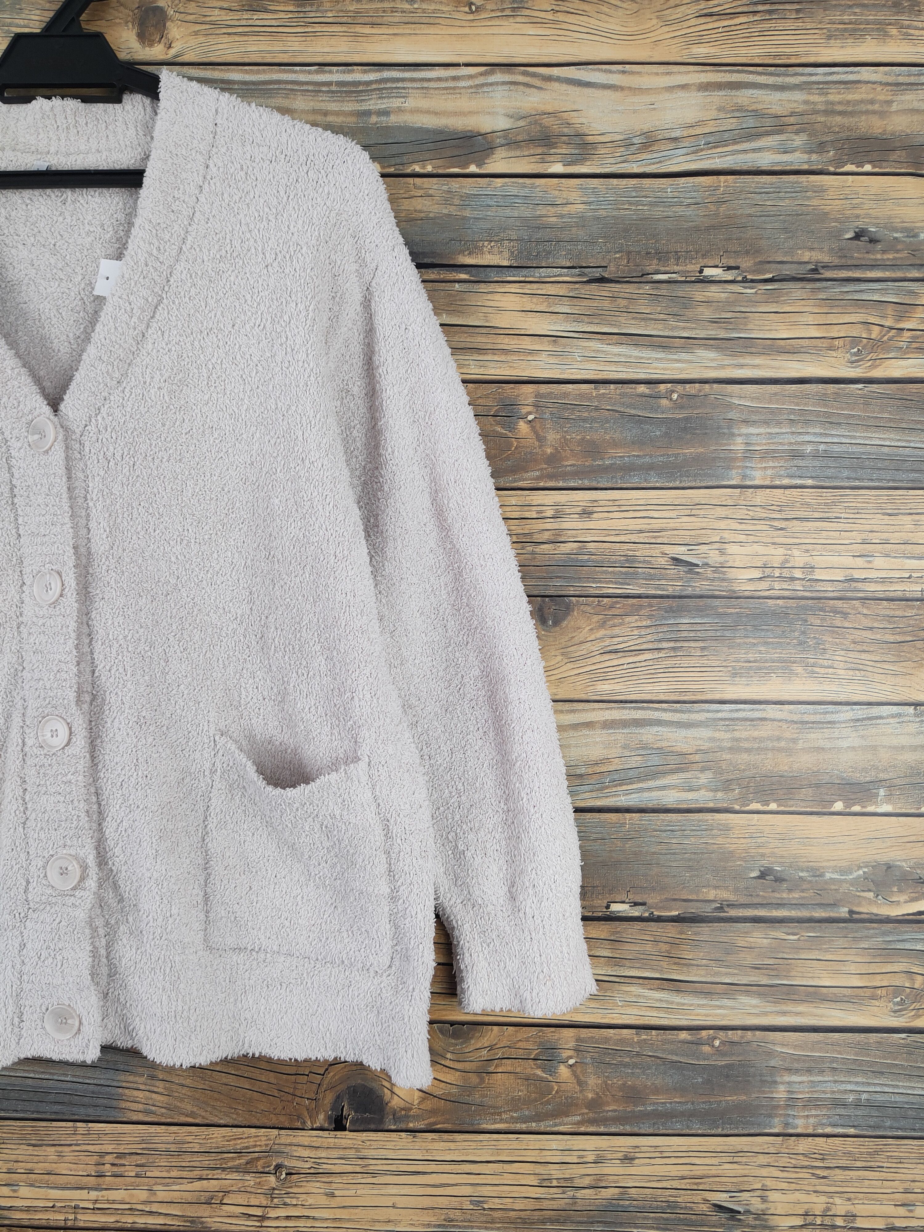 Homespun Knitwear × Japanese Brand Comfo-strain Ivory Fur Faux Knitwear Cardigan #W2178 Size L / US 10 / IT 46 - 5 Thumbnail