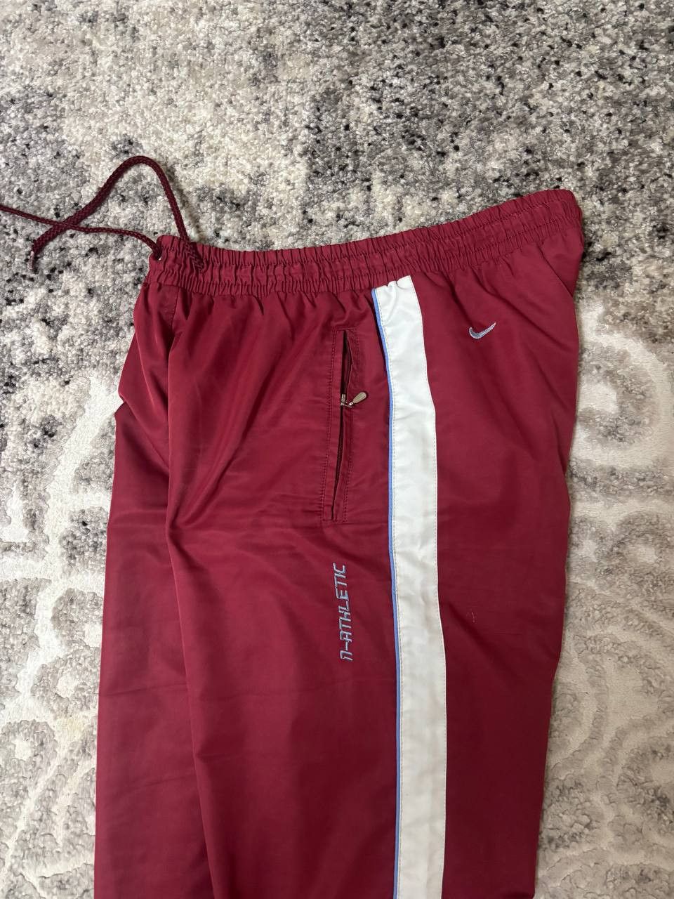 Nike VINTAGE CLASSIC NIKE R-ATHLETIC TRACK PANTS 90s Y2K Size US 30 / EU 46 - 12 Thumbnail