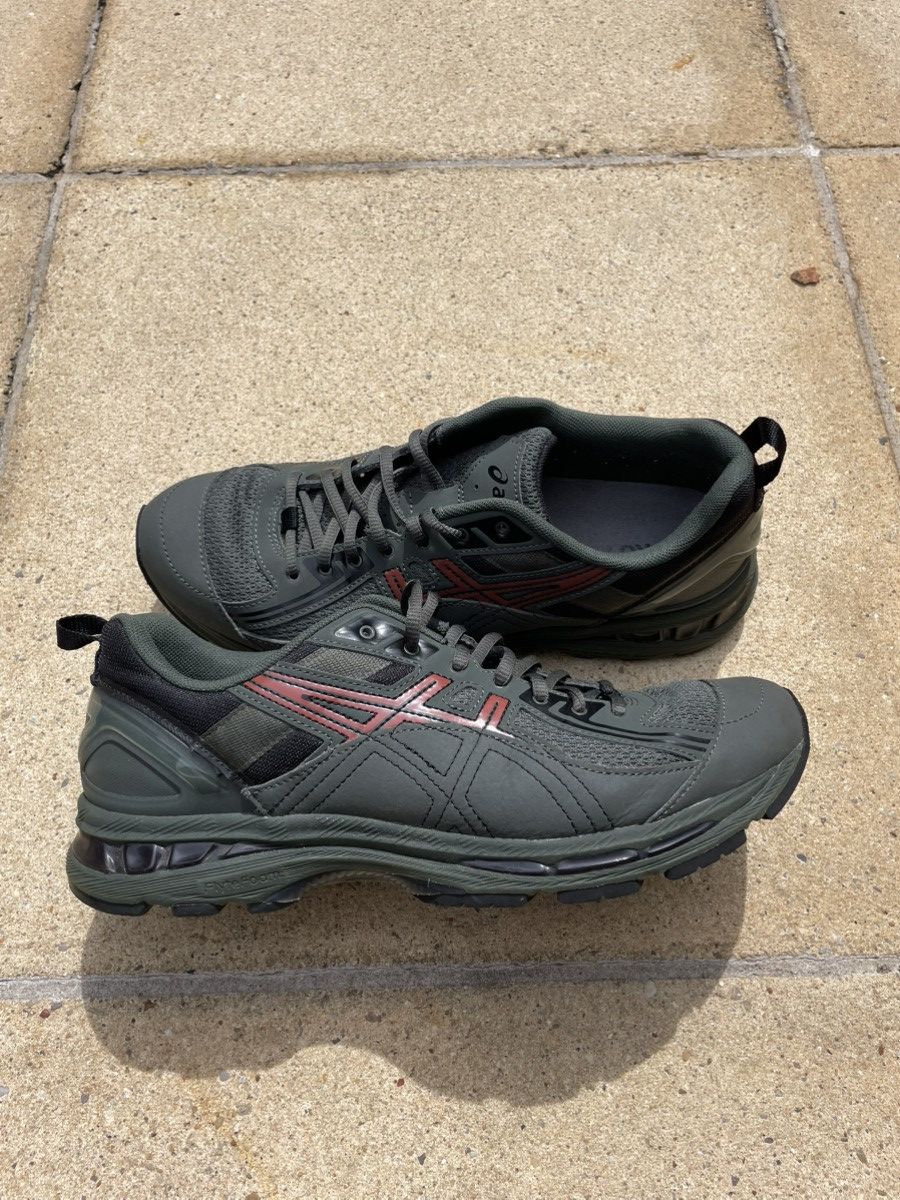 Kiko x ASICS Gel Burz Forrest green