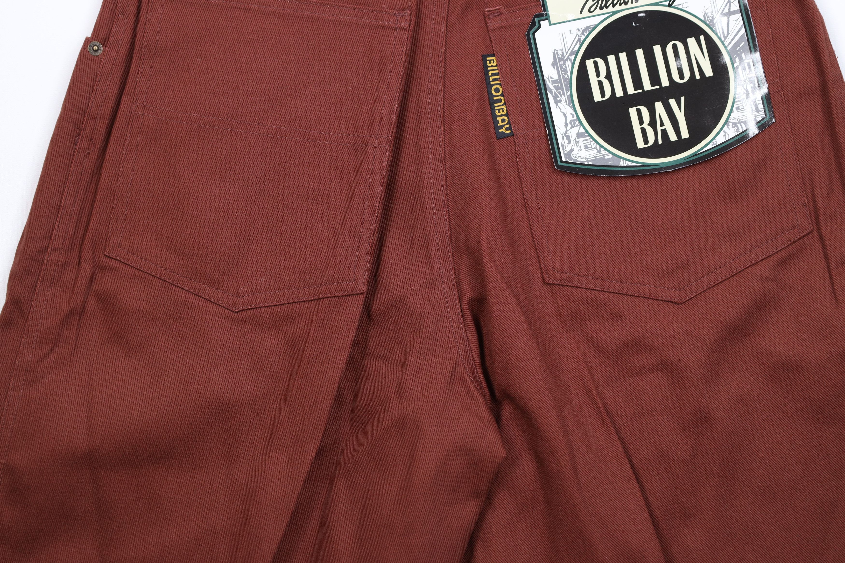 Vintage Deadstock Vintage 90s Streetwear Loose Fit Shorts Red Cotton Size US 32 / EU 48 - 12 Thumbnail