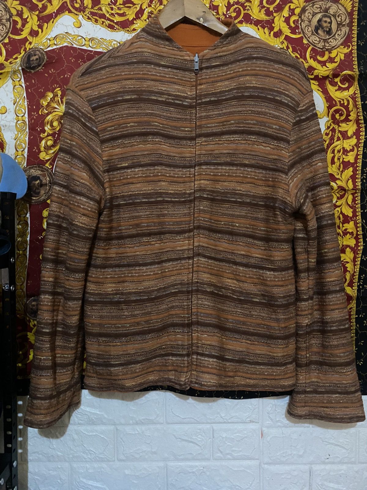 Missoni Missoni Reversible multicolor knit/cotton zip jacket Size M / US 6-8 / IT 42-44 - 1 Thumbnail