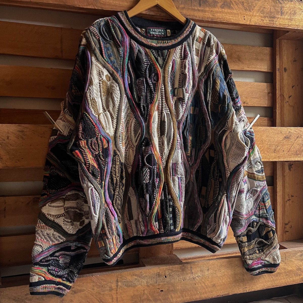 Tundra Canada Vintage Tundra Coogi Vibe Knit Seeater Size US XL / EU 56 / 4 - 1 Thumbnail