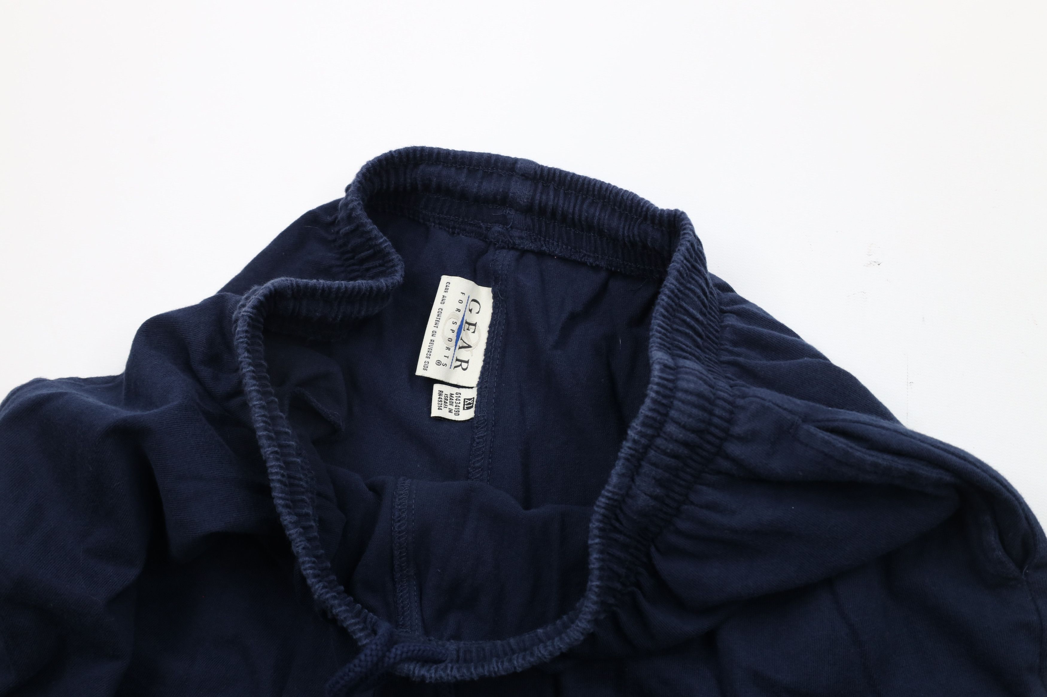 Vintage Vintage 90s Streetwear Above Knee Shorts Navy Blue Cotton Size US 36 / EU 52 - 6 Thumbnail