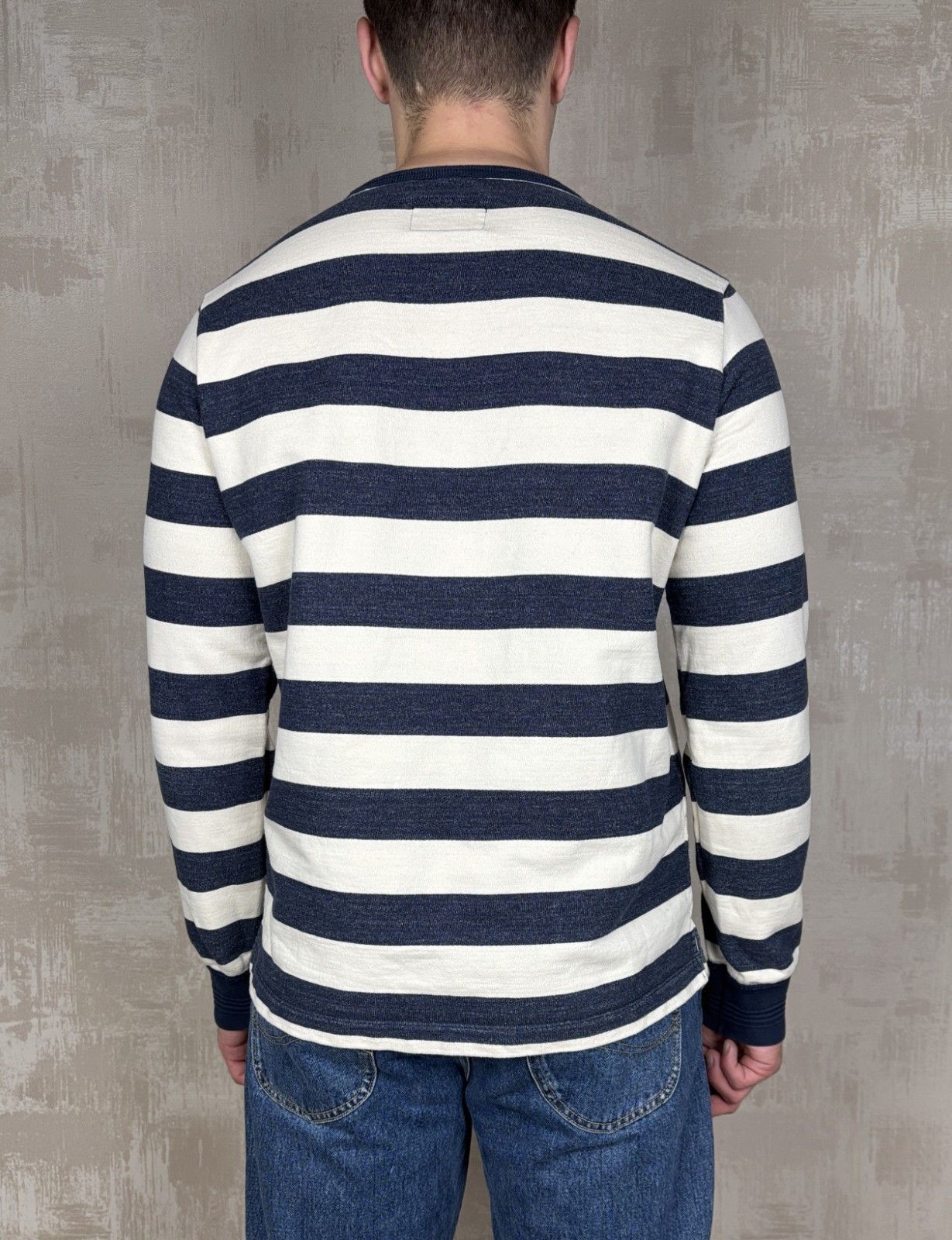 Albam Albam Crew Neck Sweatshirt Striped Size M Heavy Cotton Size US M / EU 48-50 / 2 - 15 Thumbnail