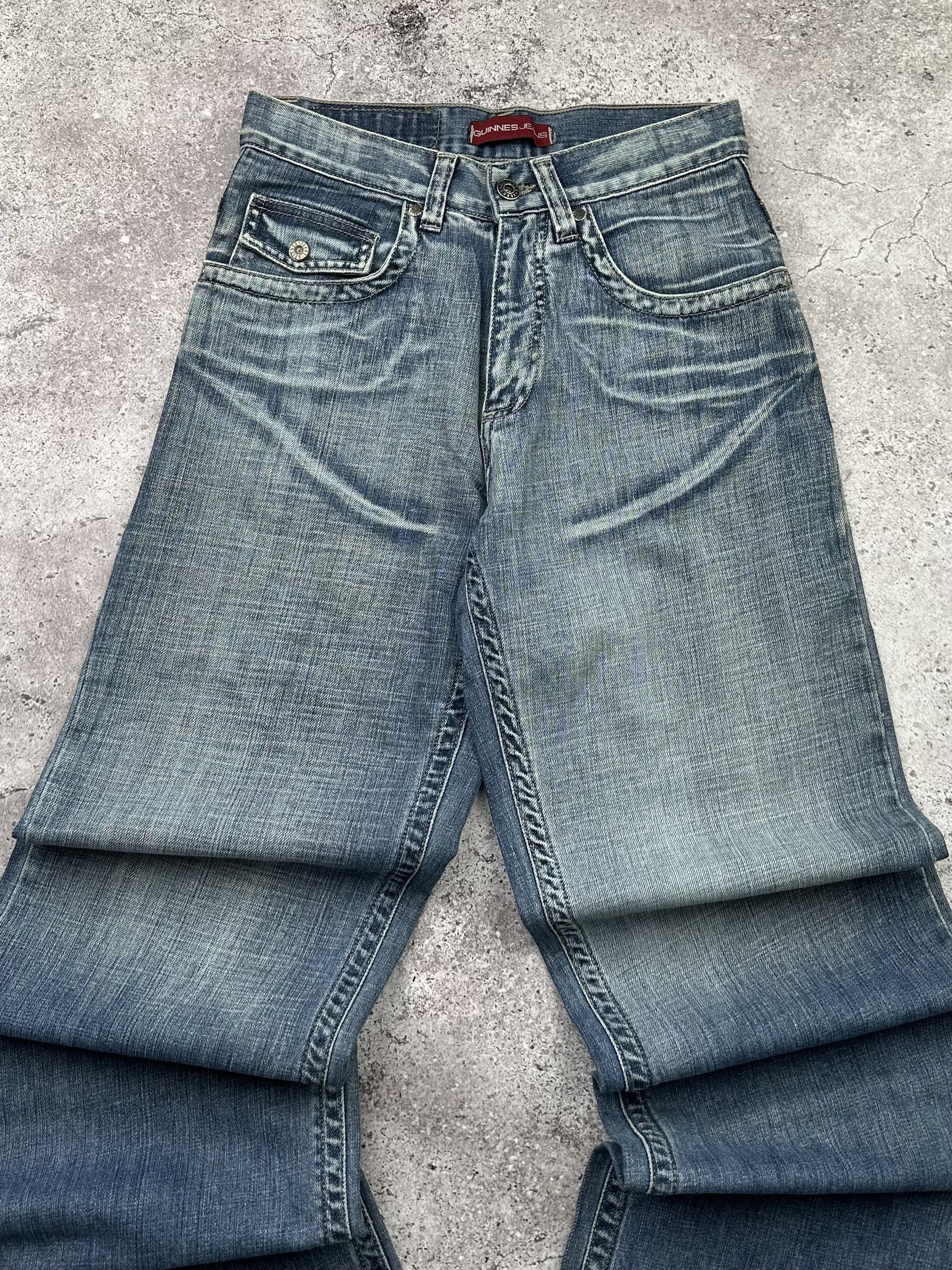 Japanese Brand Vintage Wide Jeans C474(V125) Size 25" / US 0 / IT 36 - 2 Thumbnail