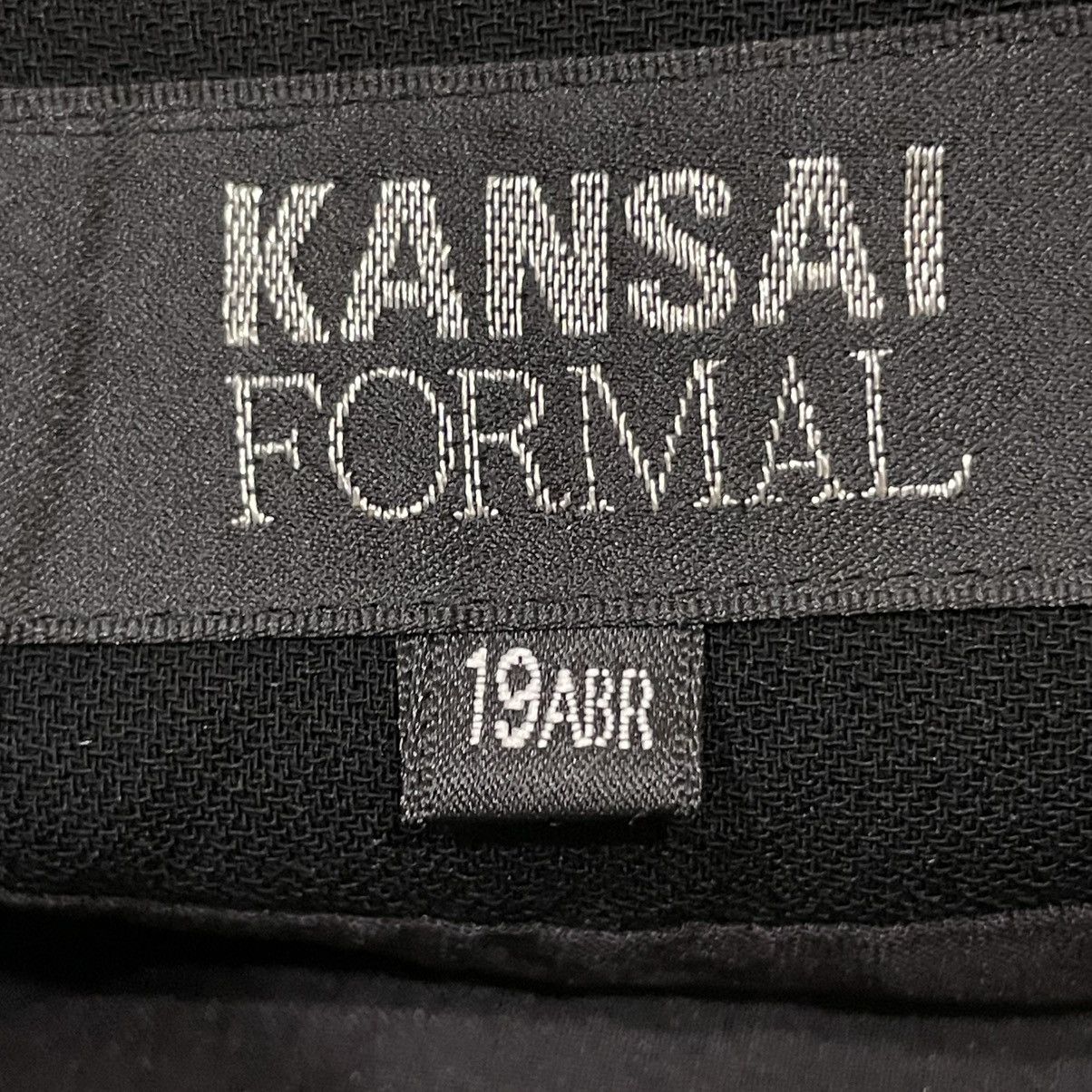 Kansai Yamamoto Kansai Formal by Kansai Yamamoto Jet Black Layered Dress Size XL / US 12-14 / IT 48-50 - 8 Thumbnail