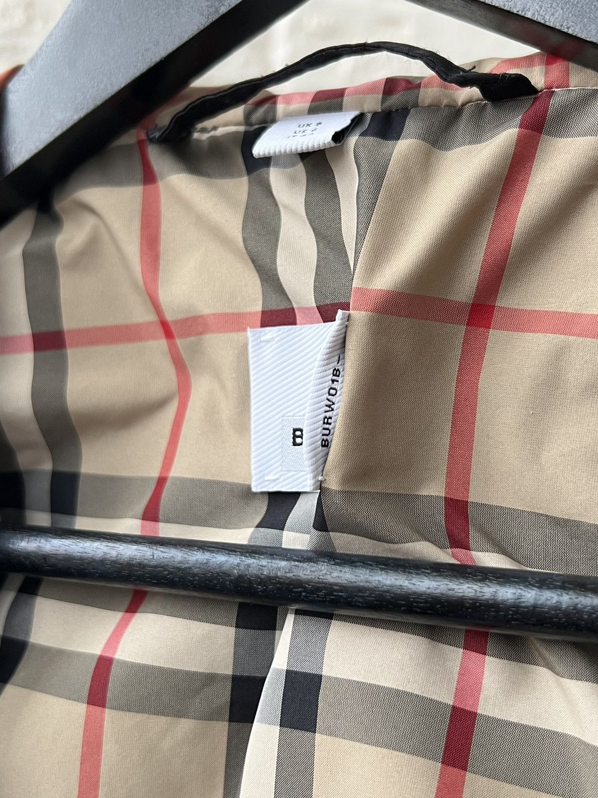 Burberry Burberry London Nylon Checked Zip Hooded Parka Jacket Size M / US 6-8 / IT 42-44 - 9 Thumbnail