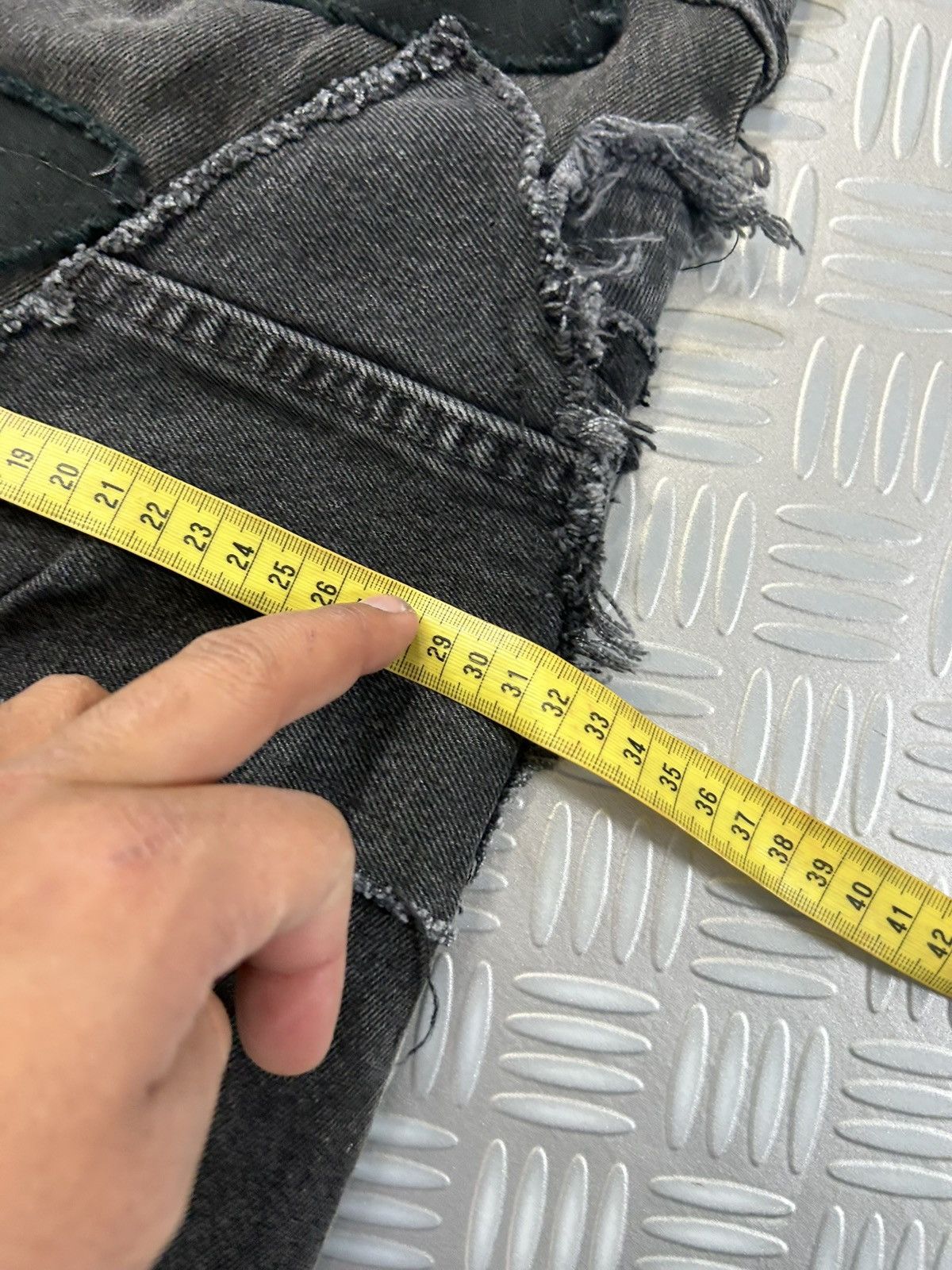 JNCO × Jean Handmade baggy jeans patchwork opium style streetwear Size US 32 / EU 48 - 9 Thumbnail