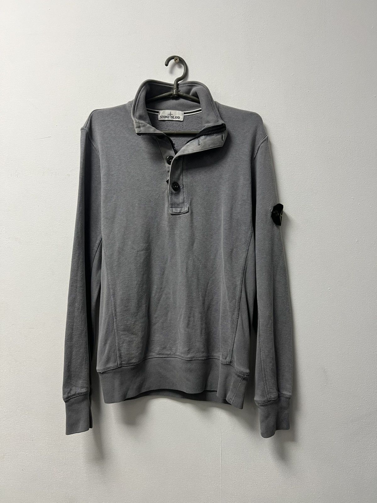 Stone island 1/4 zip hoodie S