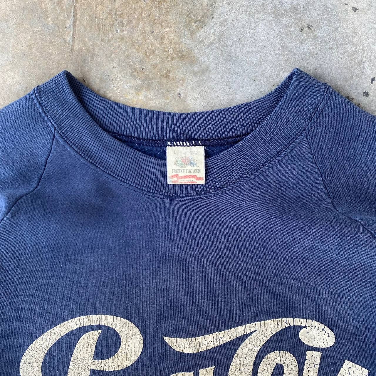 Vintage BINDING OFFER🔥RARE VINTAGE 80S PEPSI-COLA FADED BLUE Size US L / EU 52-54 / 3 - 3 Thumbnail